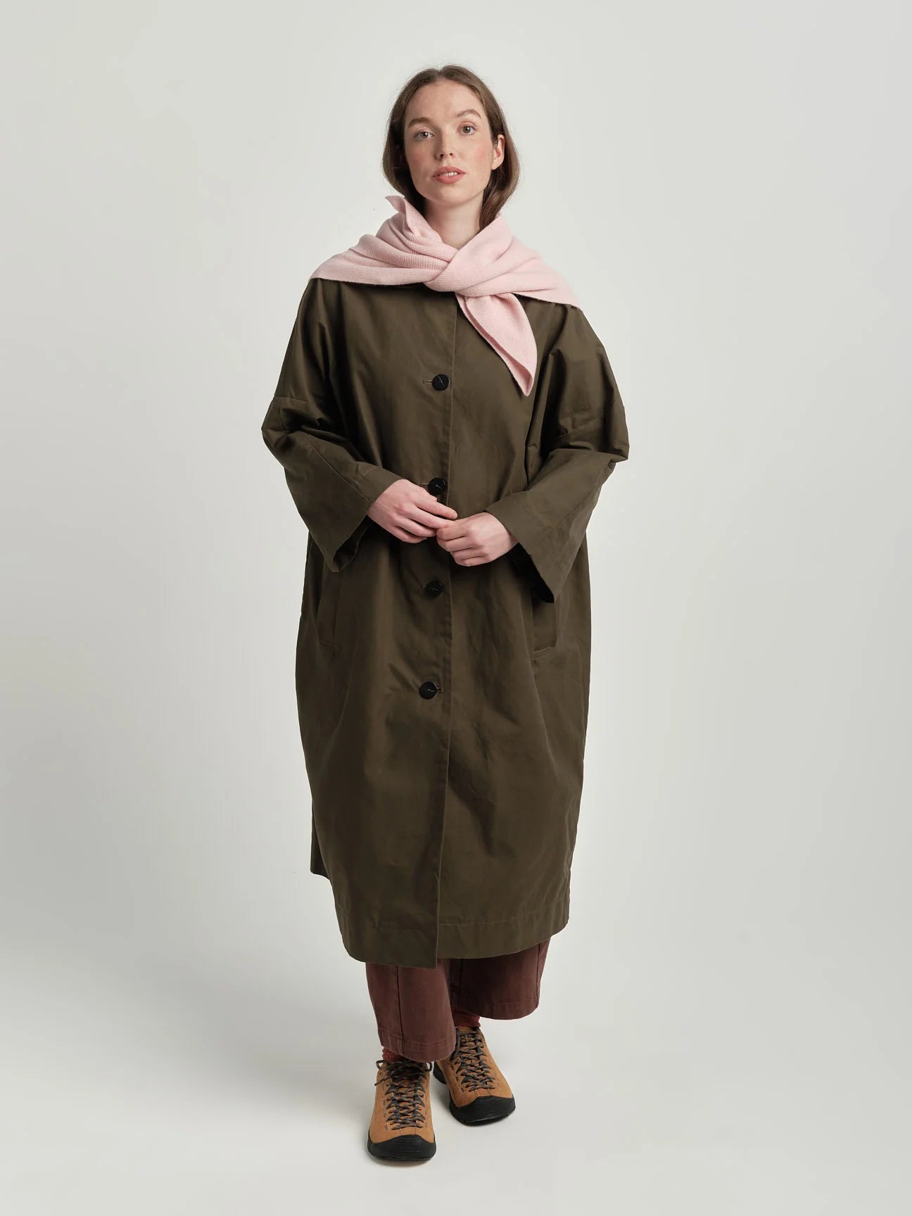 Hilary Grant Lambswool Swift Tail Scarf in Various Colours - Lifestory