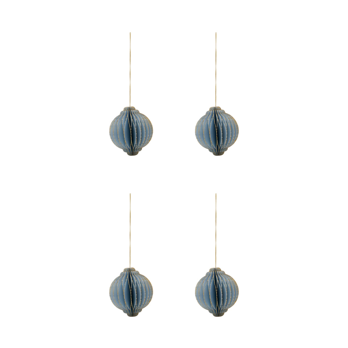 House Doctor HDAlsta Ornaments, Small, Set of 4