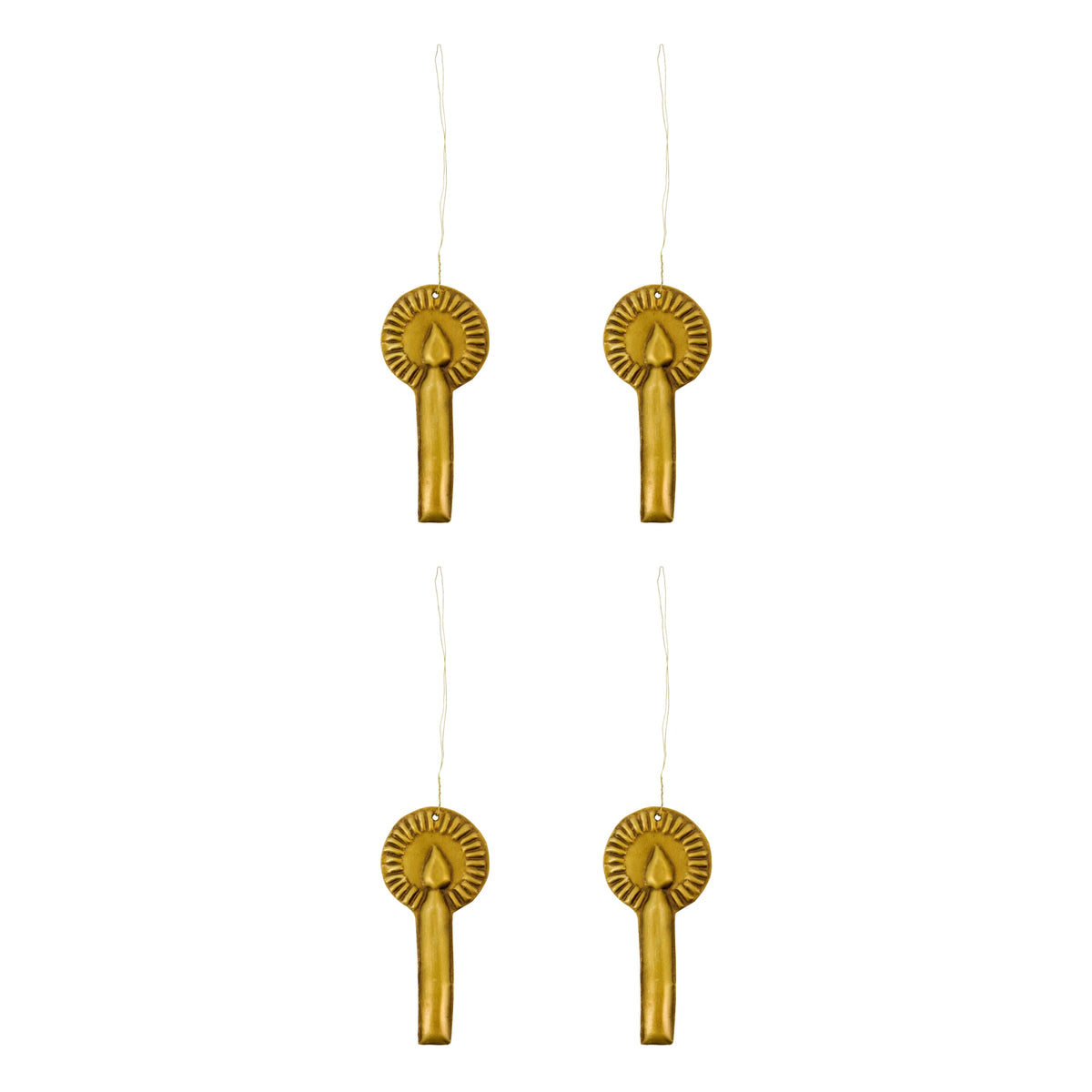 House Doctor Set of 4 Glory Hanging Ornaments