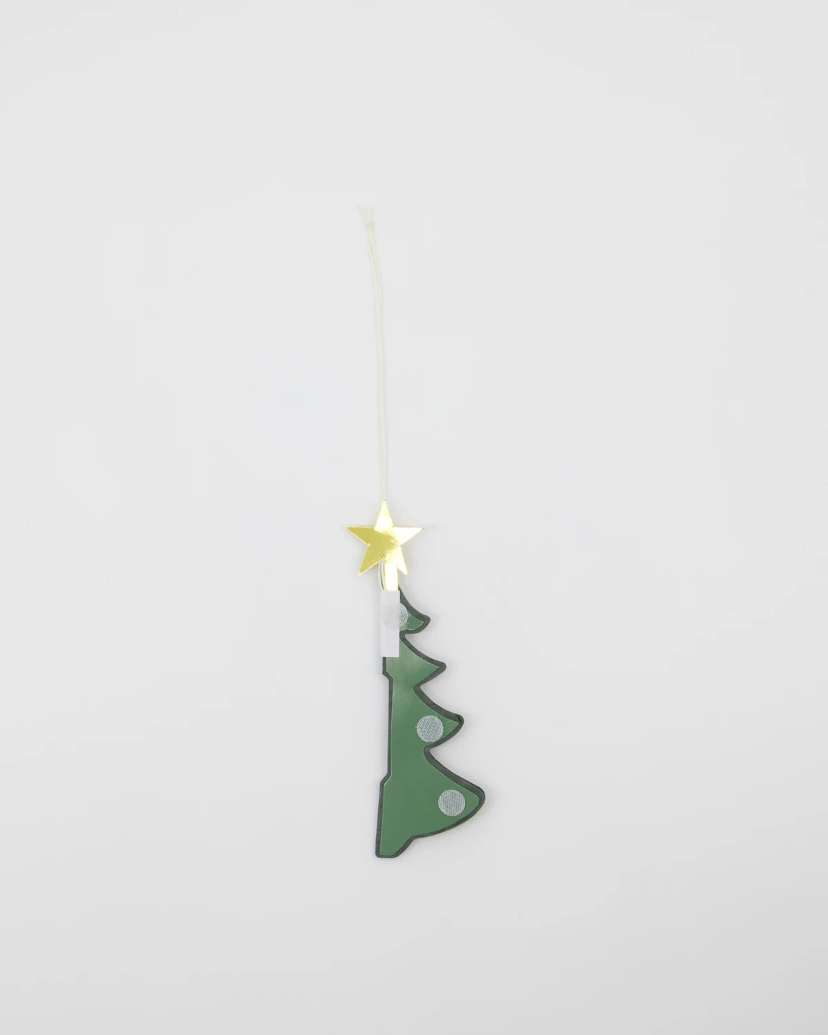 House Doctor Set of 6 Hanging Tree Paper Decorations in Various Colours - Lifestory