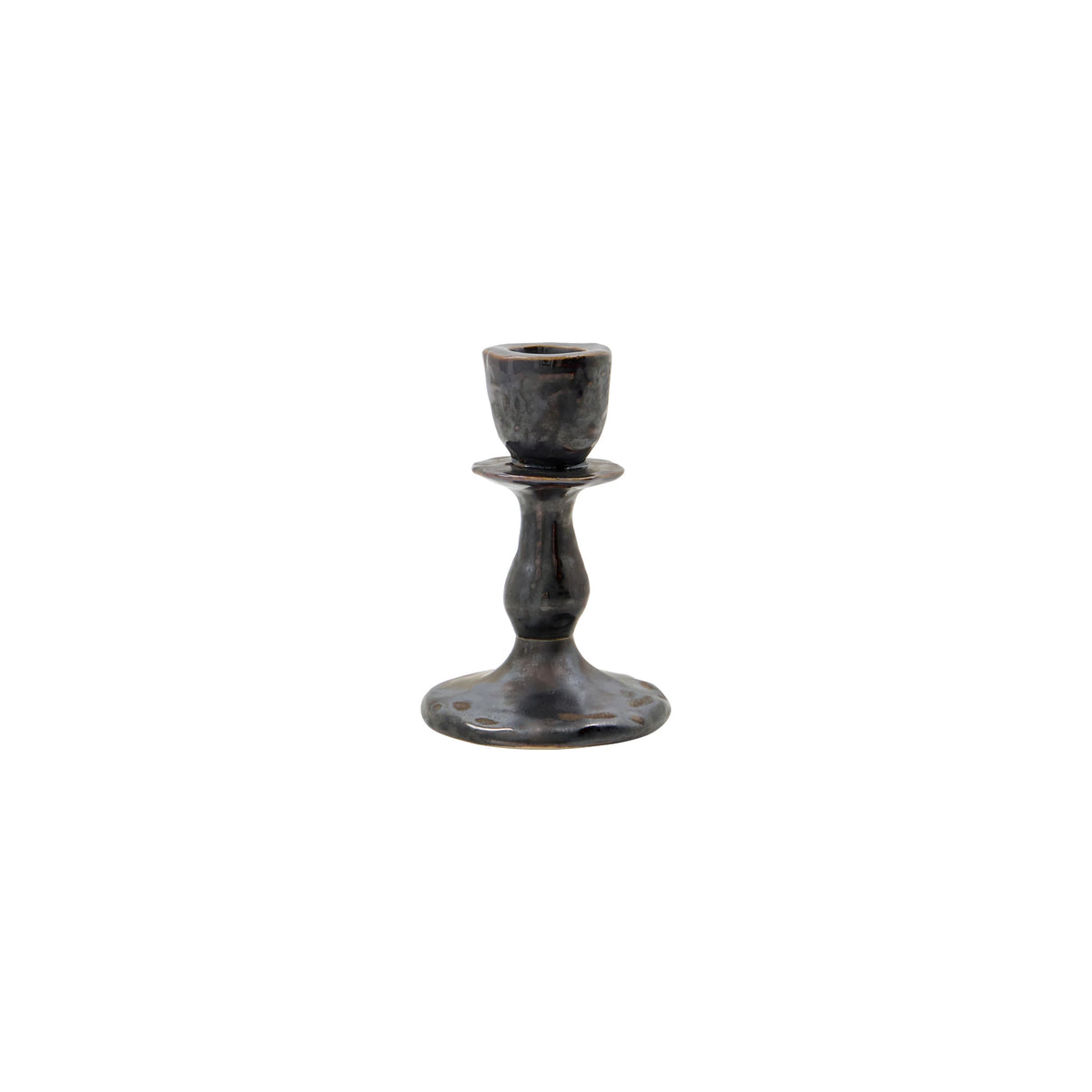House Doctor Lucca Candle Holder, Black, Small
