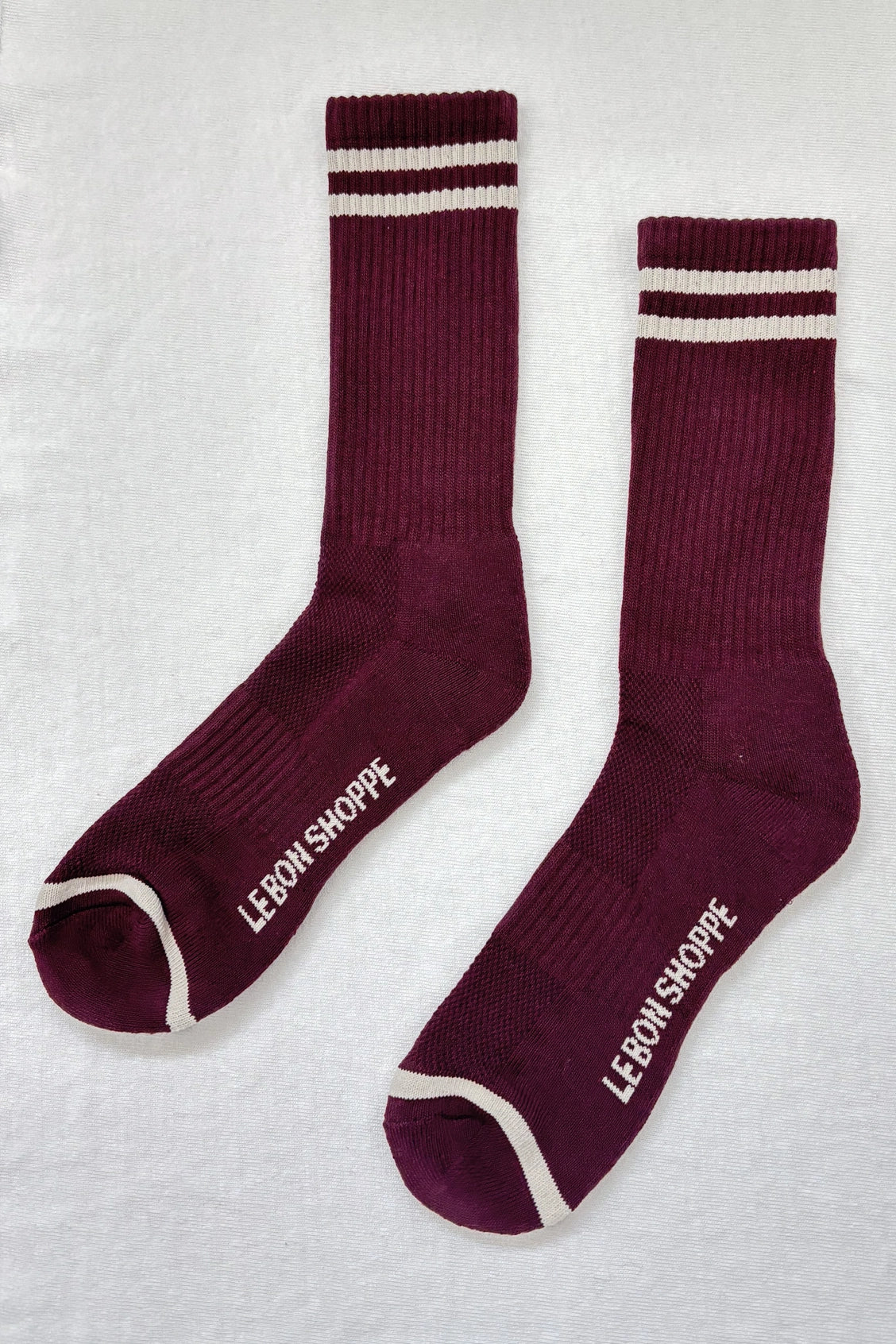 Le Bon Shoppe Extended Boyfriend Socks (UK 8-11) in Various Colours - Lifestory