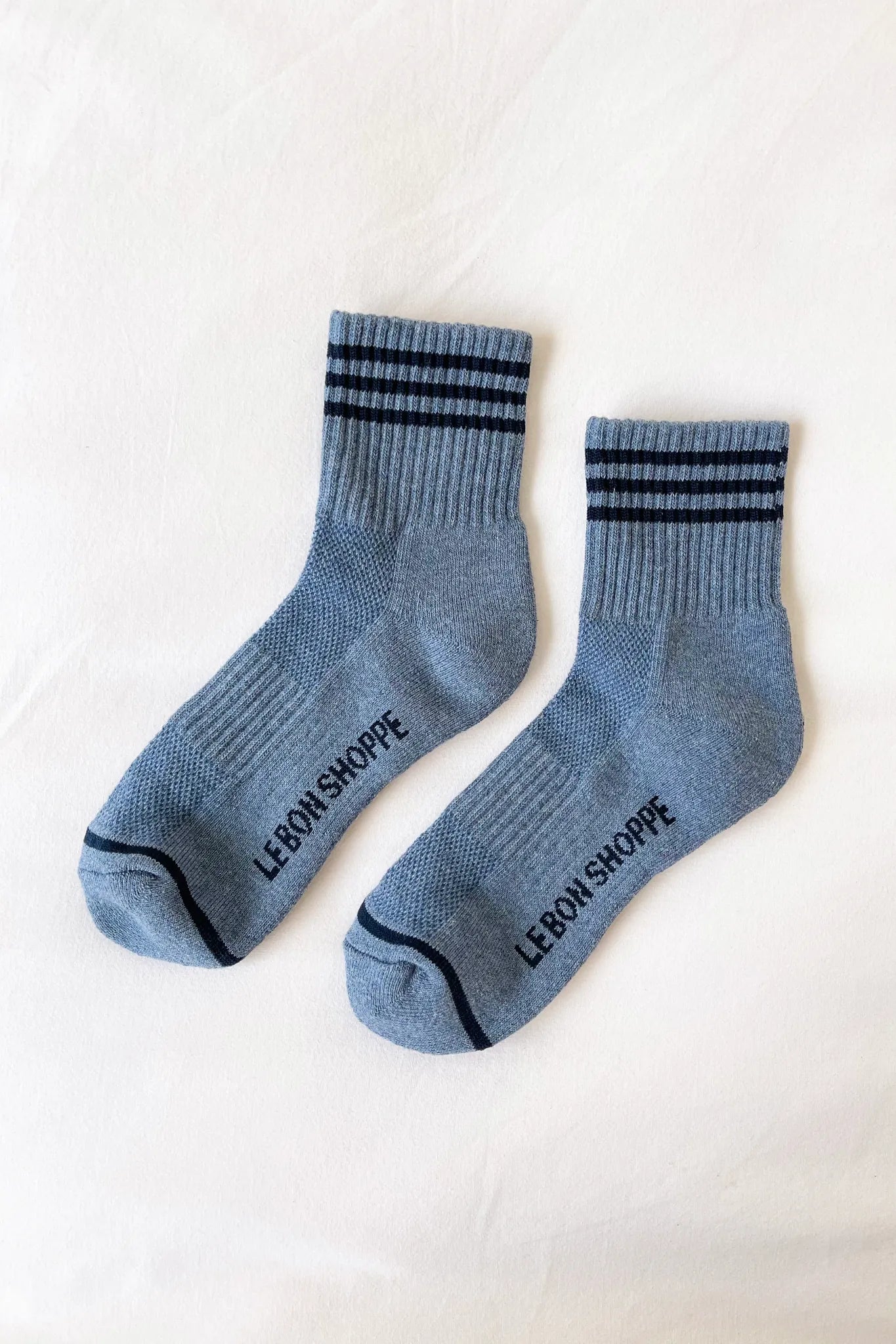 Le Bon Shoppe Girlfriend Socks in Indigo