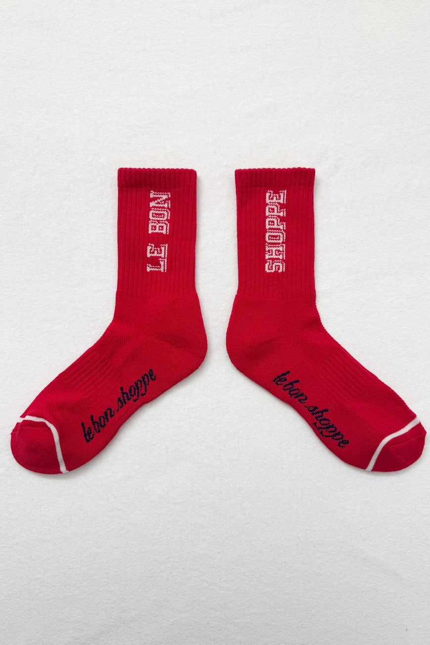 Le Bon Shoppe Preppy Boyfriend Socks (UK 4-8) in Various Colours - Lifestory