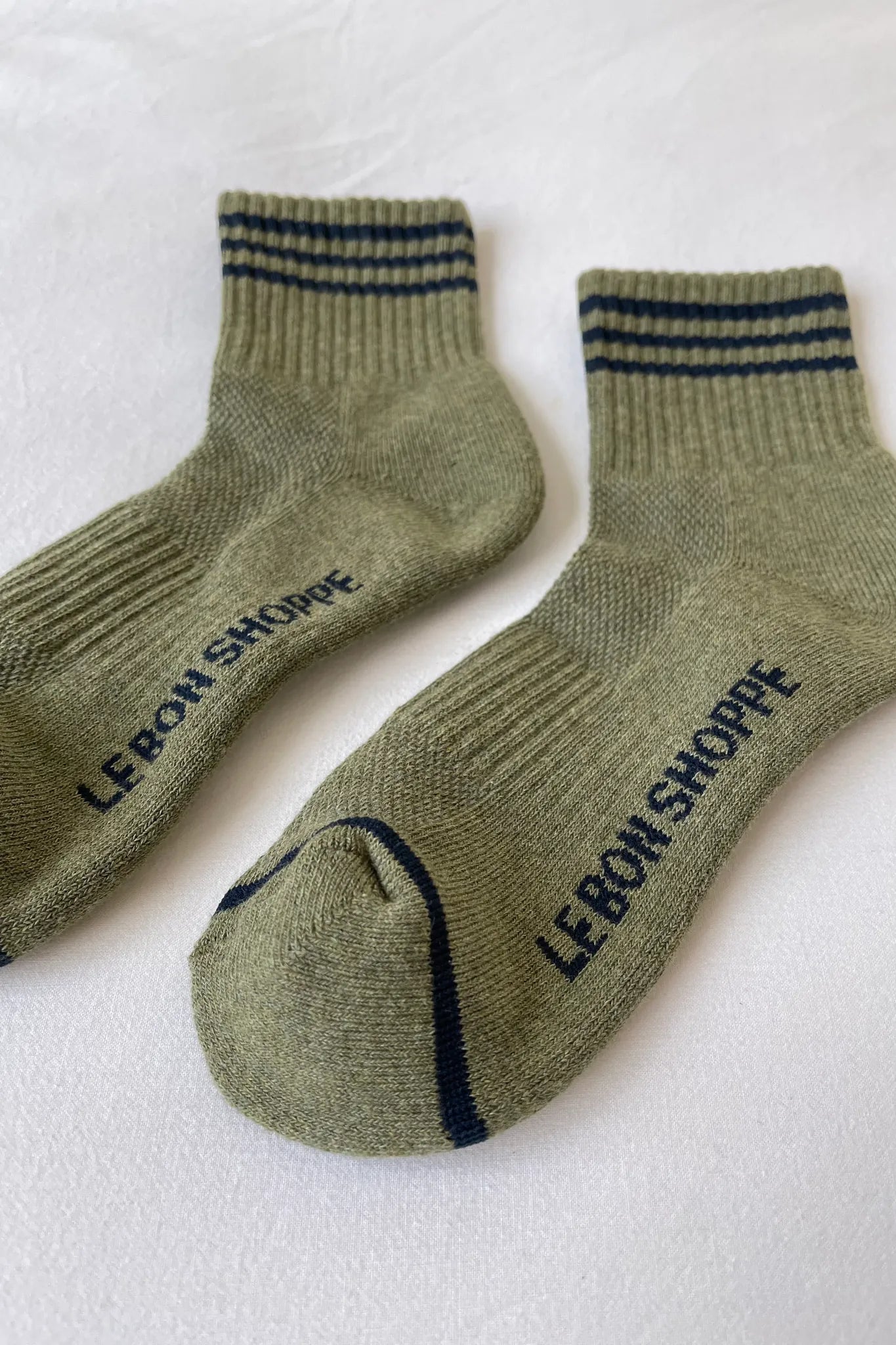 Le Bon Shoppe Girlfriend Socks in Sage