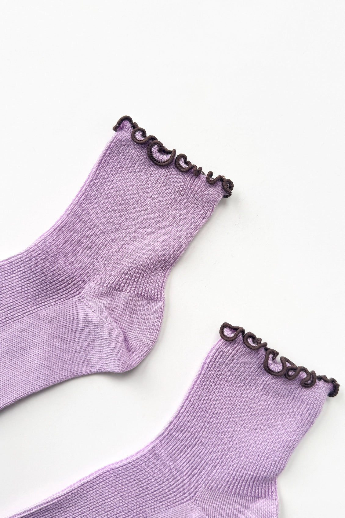 Le Bon Shoppe Petite Ruffled Modal Socks (UK 4-8) in Various Colours - Lifestory