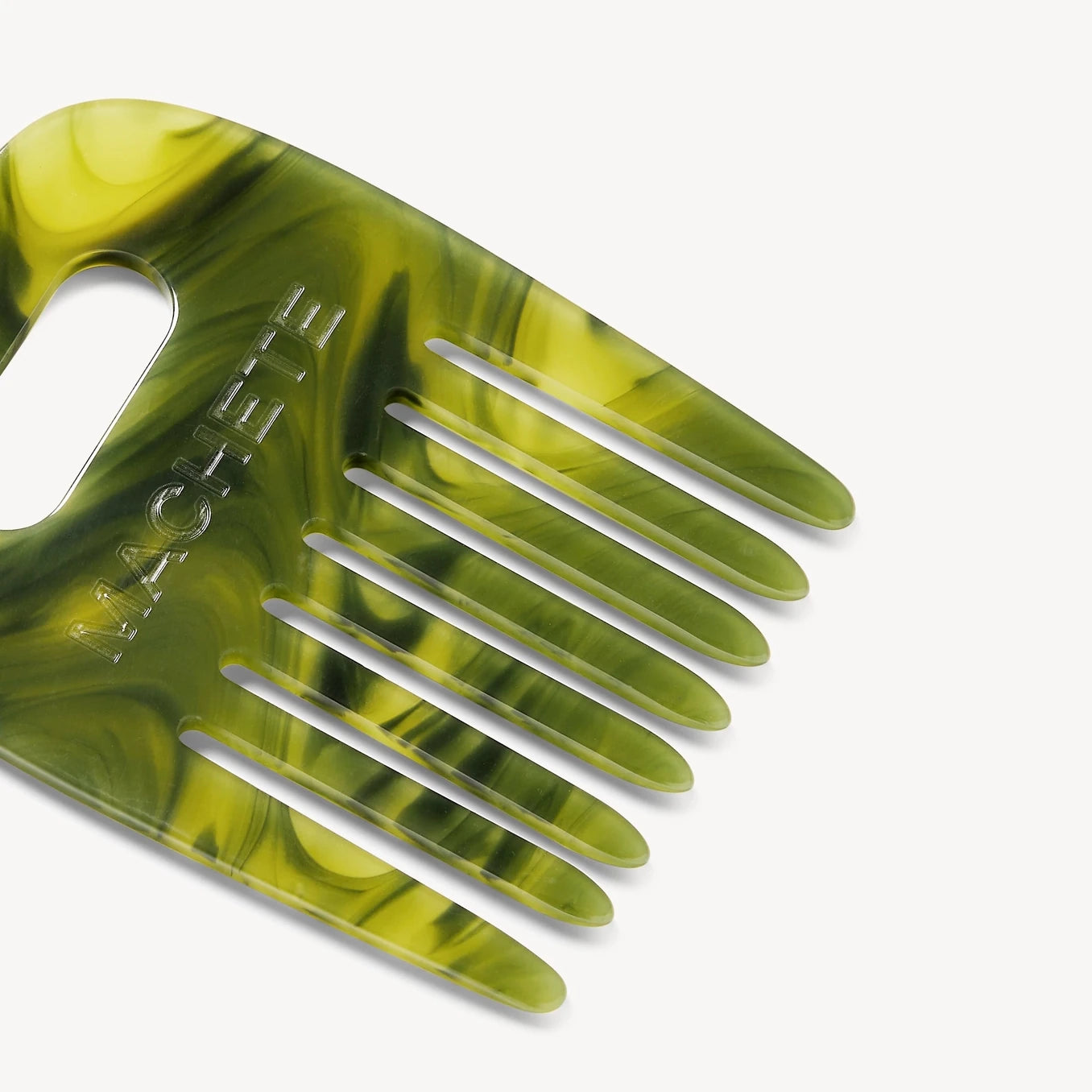 MACHETE No. 4 Comb in Algae Acetate - Lifestory