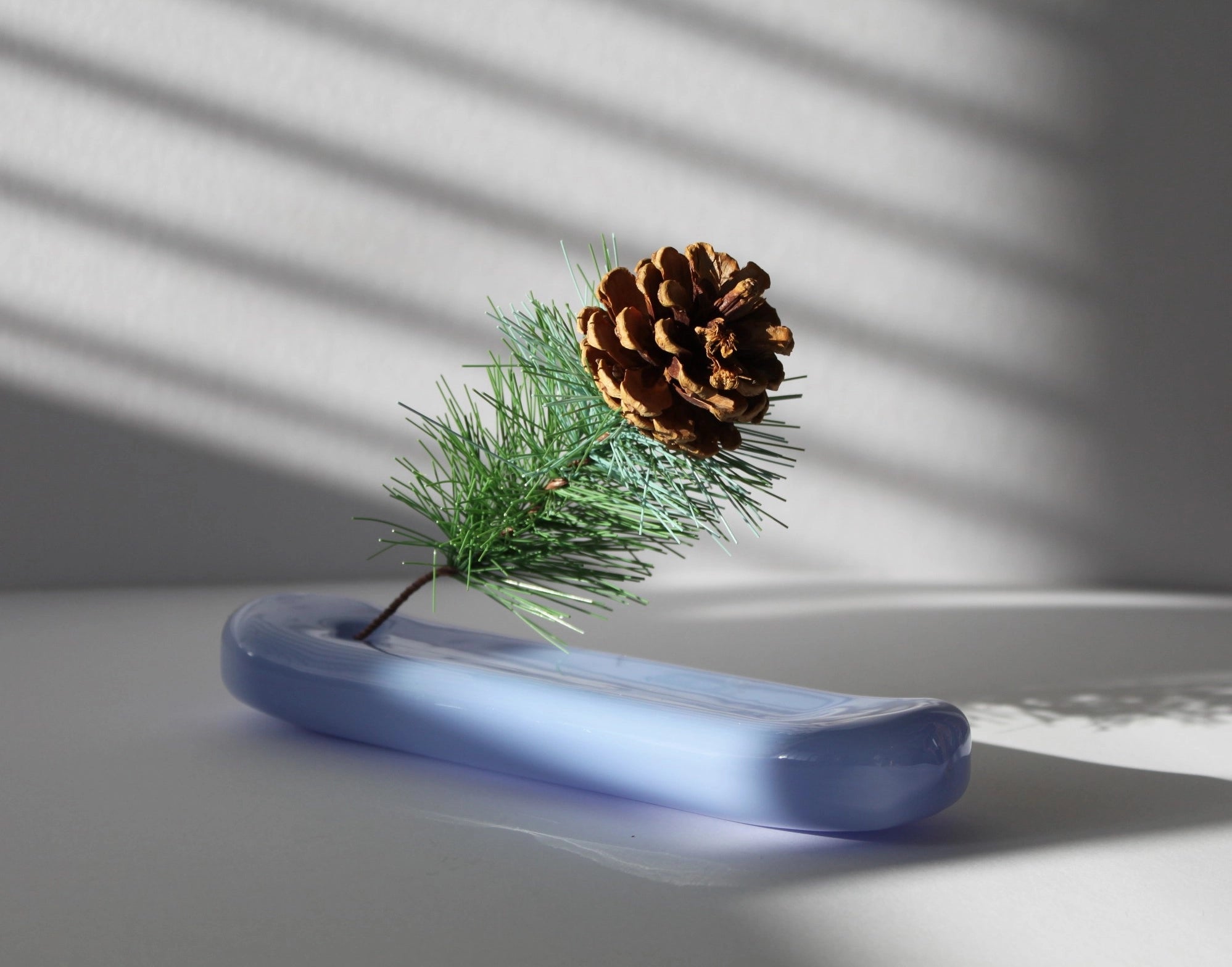 Maegan Lilo Hand Blown Glass Incense Stick Holder in Various Colours - Lifestory