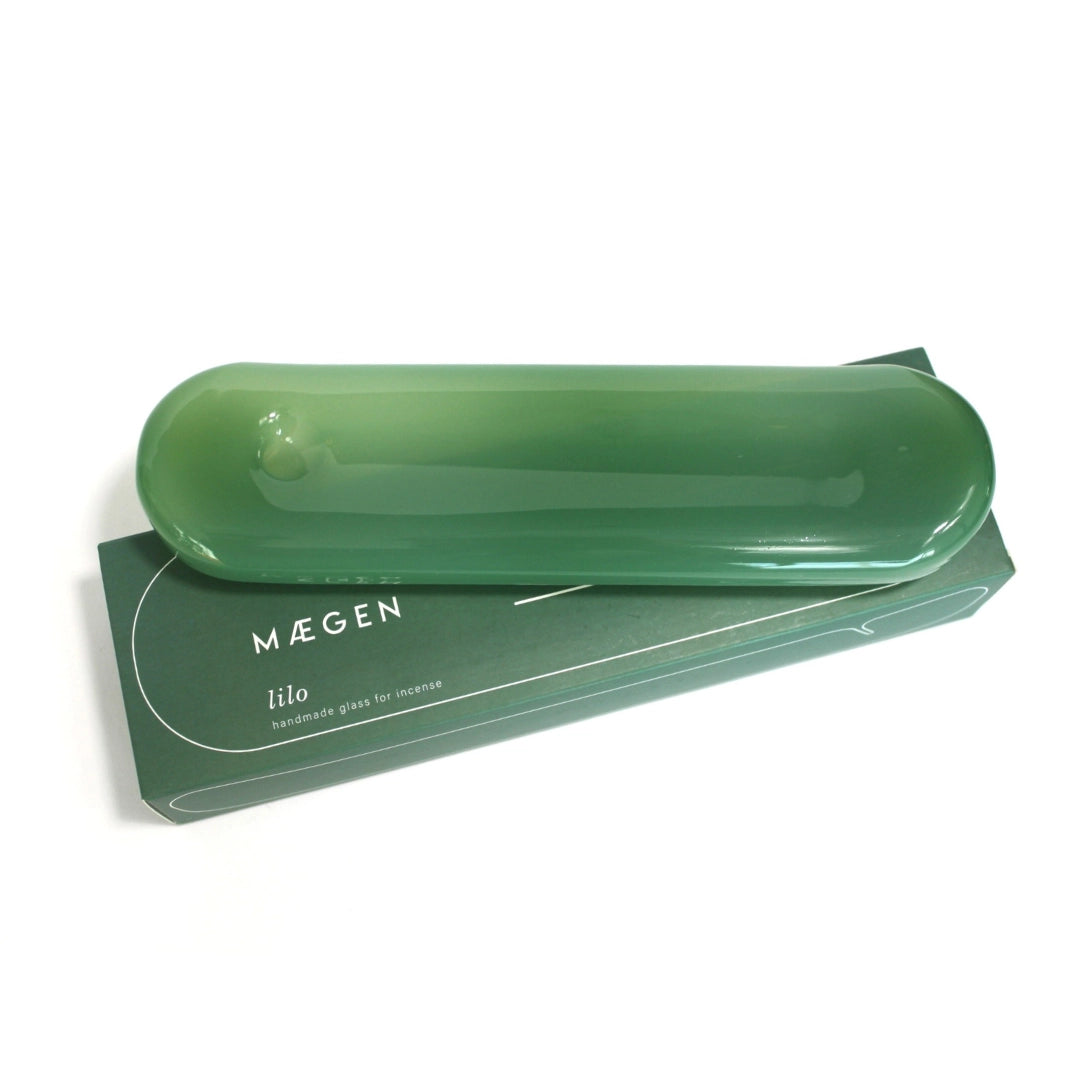 Maegan Lilo Hand Blown Glass Incense Stick Holder in Various Colours - Lifestory
