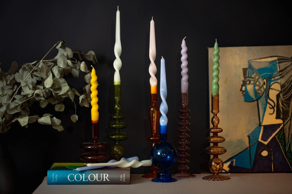 MAEGEN Spiral Taper Candle Pack of 3 - Lifestory