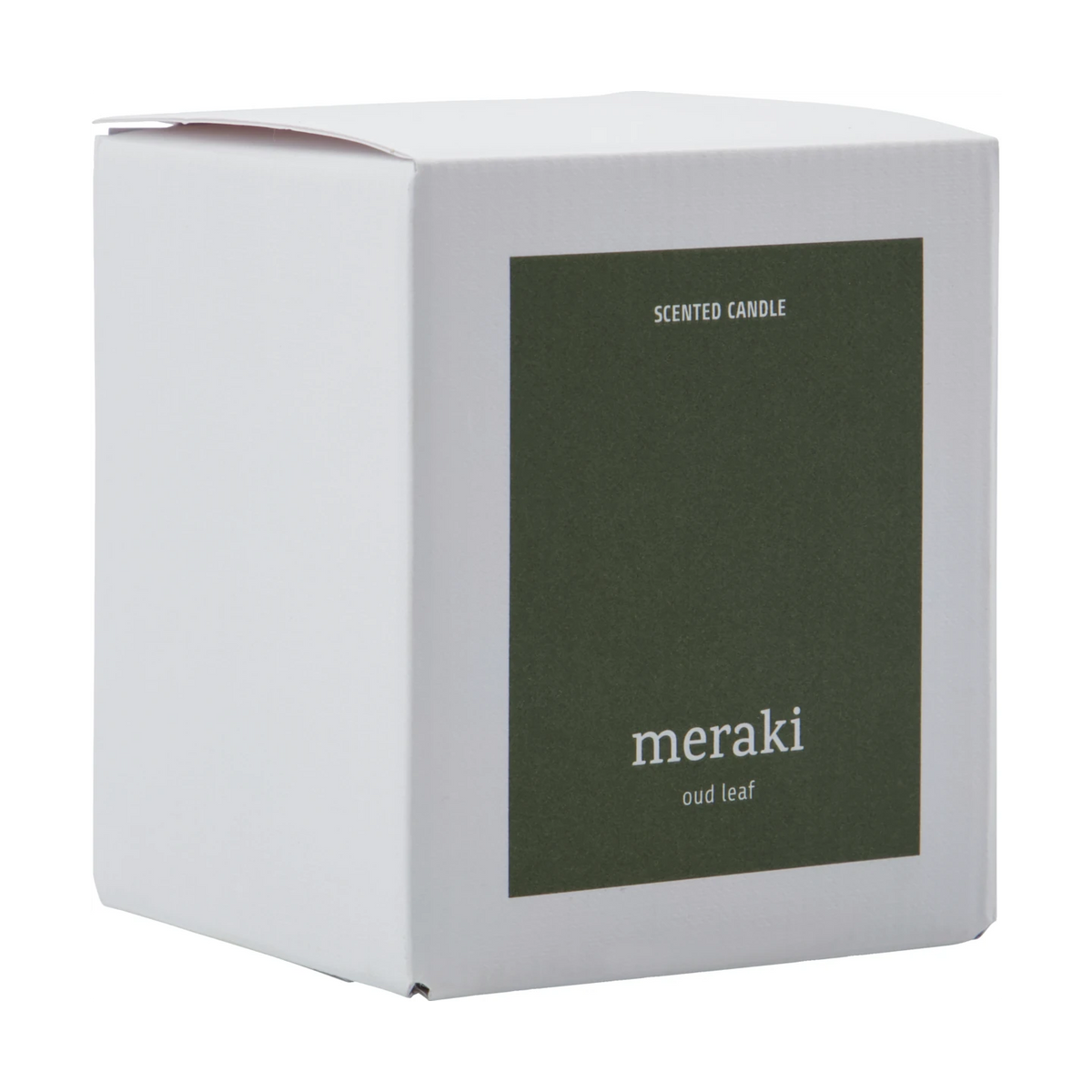 Meraki Large Scented Candle (28 Hour Burn) - Oud Leaf - Lifestory