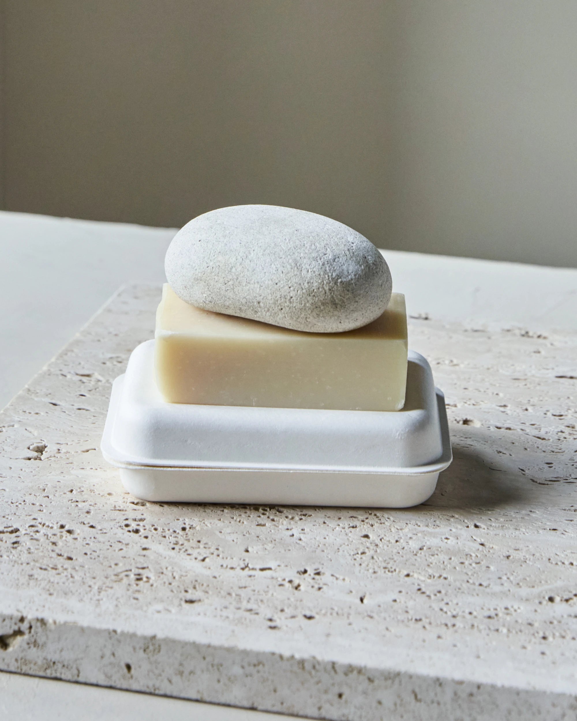 Meraki Exfoliating Stone Scrub Set with Soap - 2 Scents - Lifestory