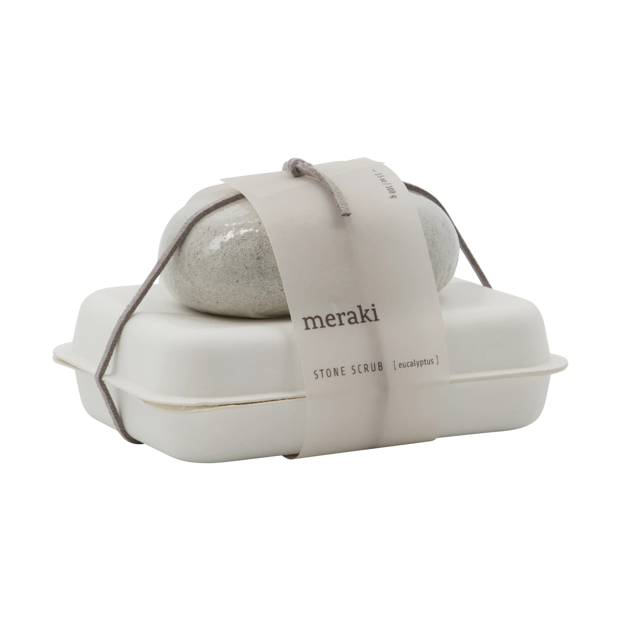 Meraki Exfoliating Stone Scrub Set with Soap - 2 Scents - Lifestory