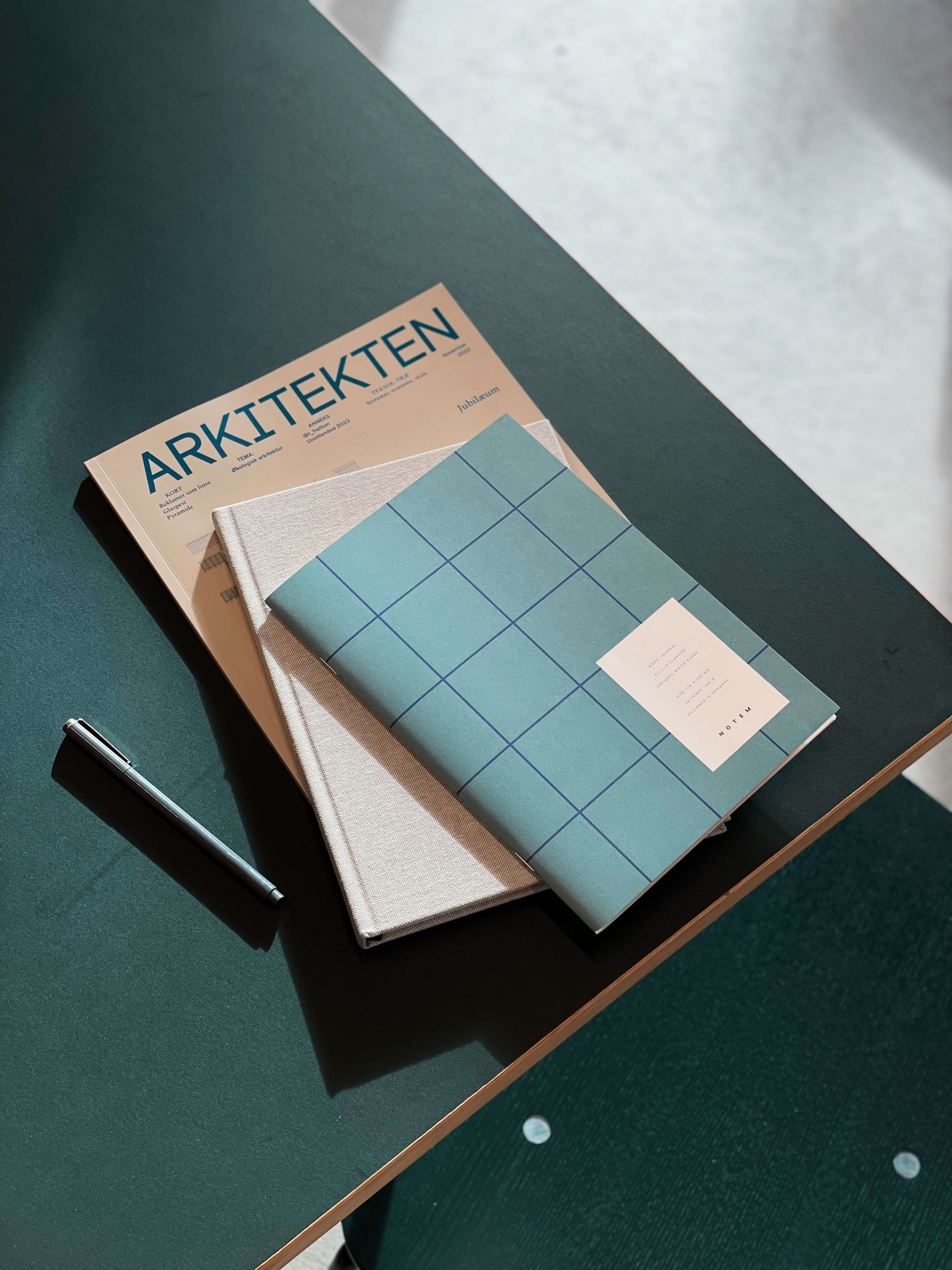 MILO Work Journal / Daily Planner | Blue Check | by Notem Studio - Lifestory