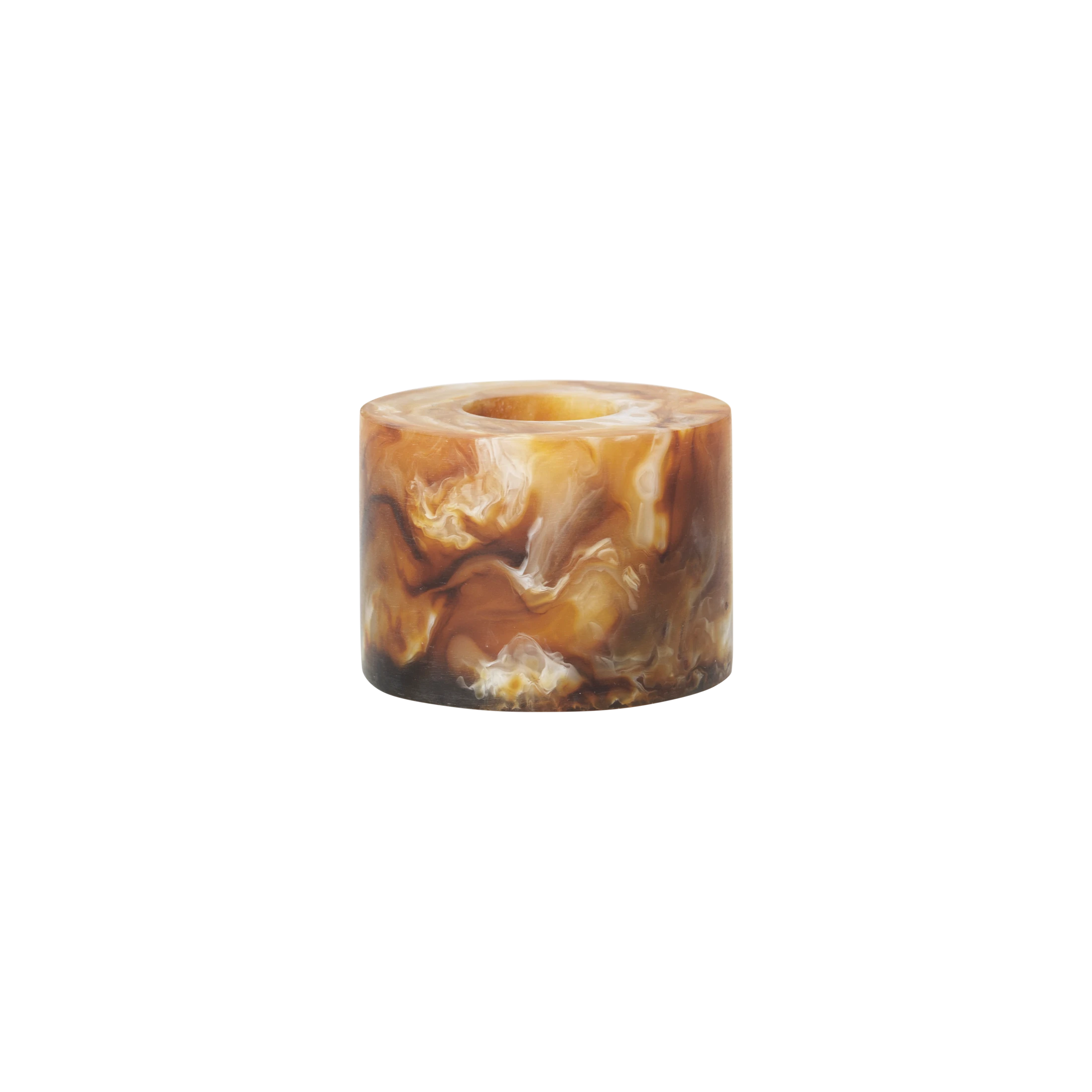Ferm Living 'Mist' Single Toothbrush Holder in Marbled Resin - Sea Kelp | Lifestory