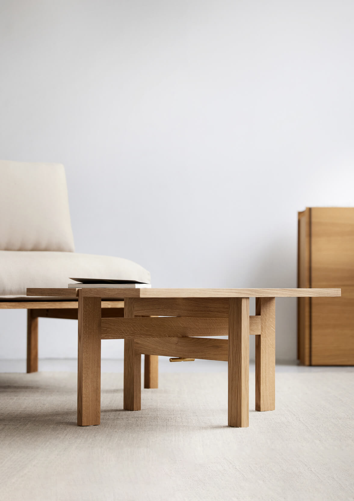 Rectangular Coffee Table | 60cm | Oak | by Moebe - Lifestory - Moebe