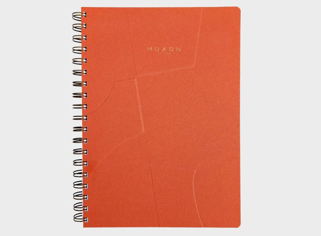 Moxon B5 Form Lined Wire-Bound Daily Planner - Lifestory