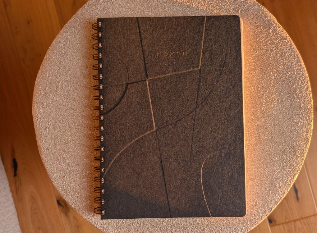 Moxon B5 Form Lined Wire-Bound Notebook - Lifestory