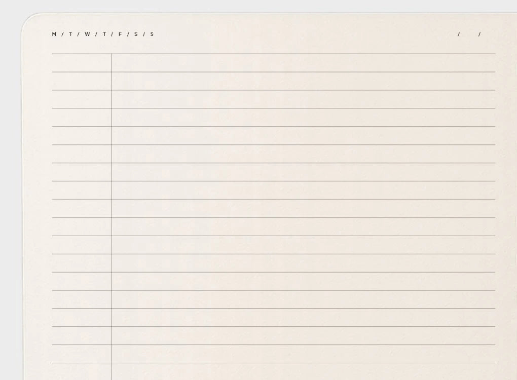 Moxon B5 Form Lined Wire-Bound Notebook - Lifestory
