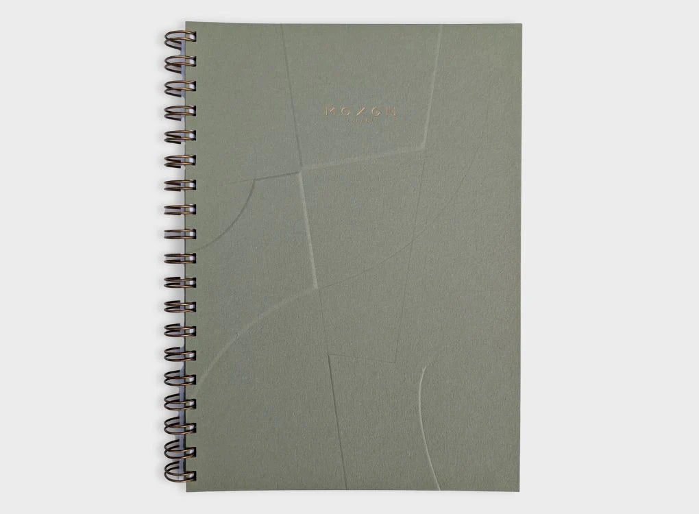 Moxon B5 Form Lined Wire-Bound Notebook - Lifestory
