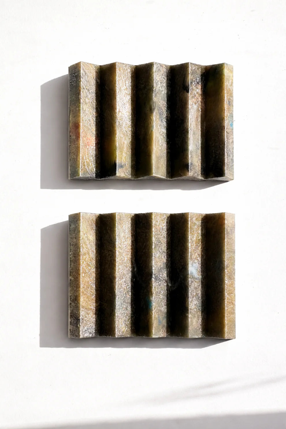 Müll Club Recycled Bank Note Zip-Zag Soap Dish - Made of Money (Ltd Ed)