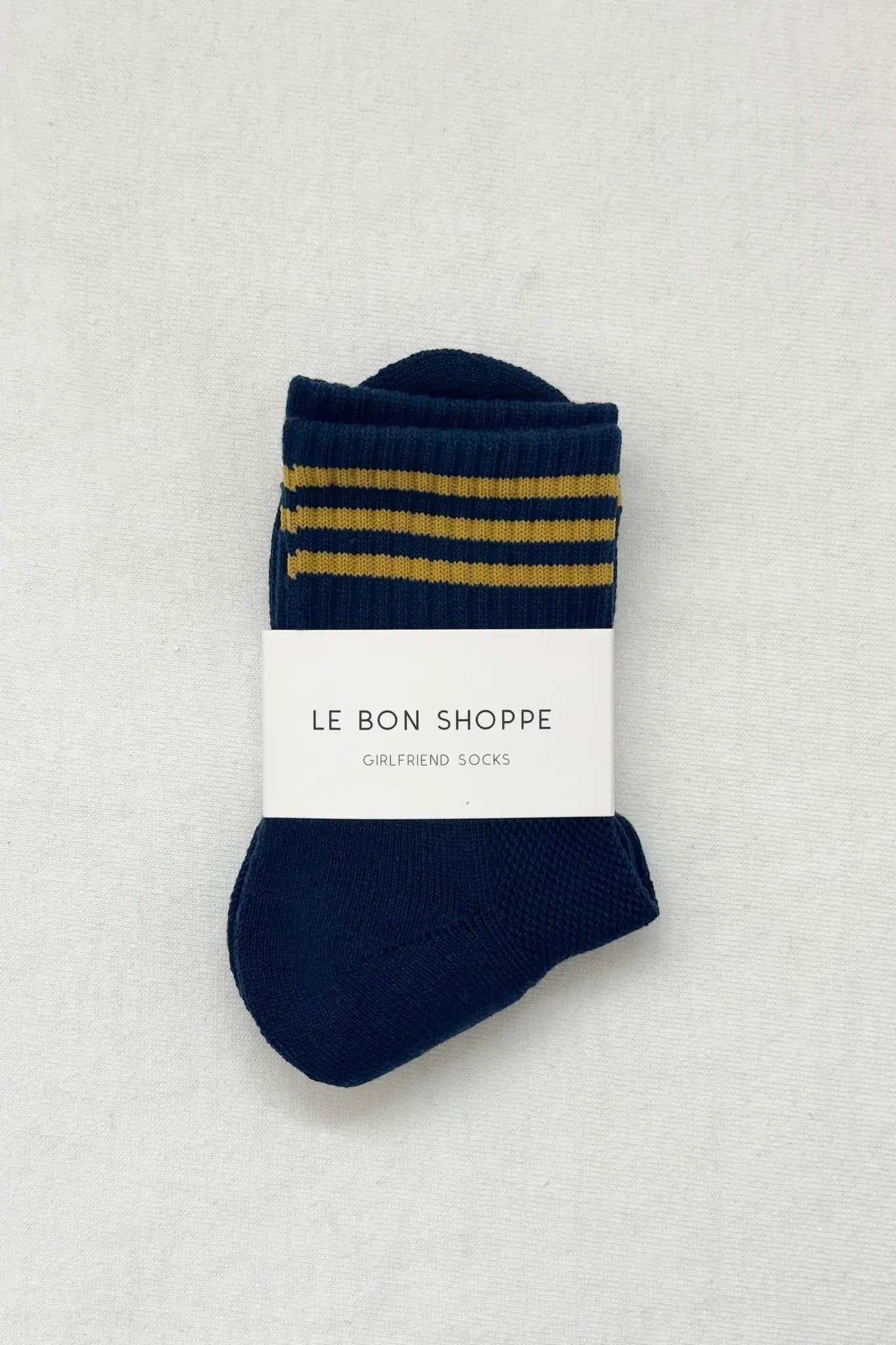 Le Bon Shoppe Girlfriend Socks in Navy
