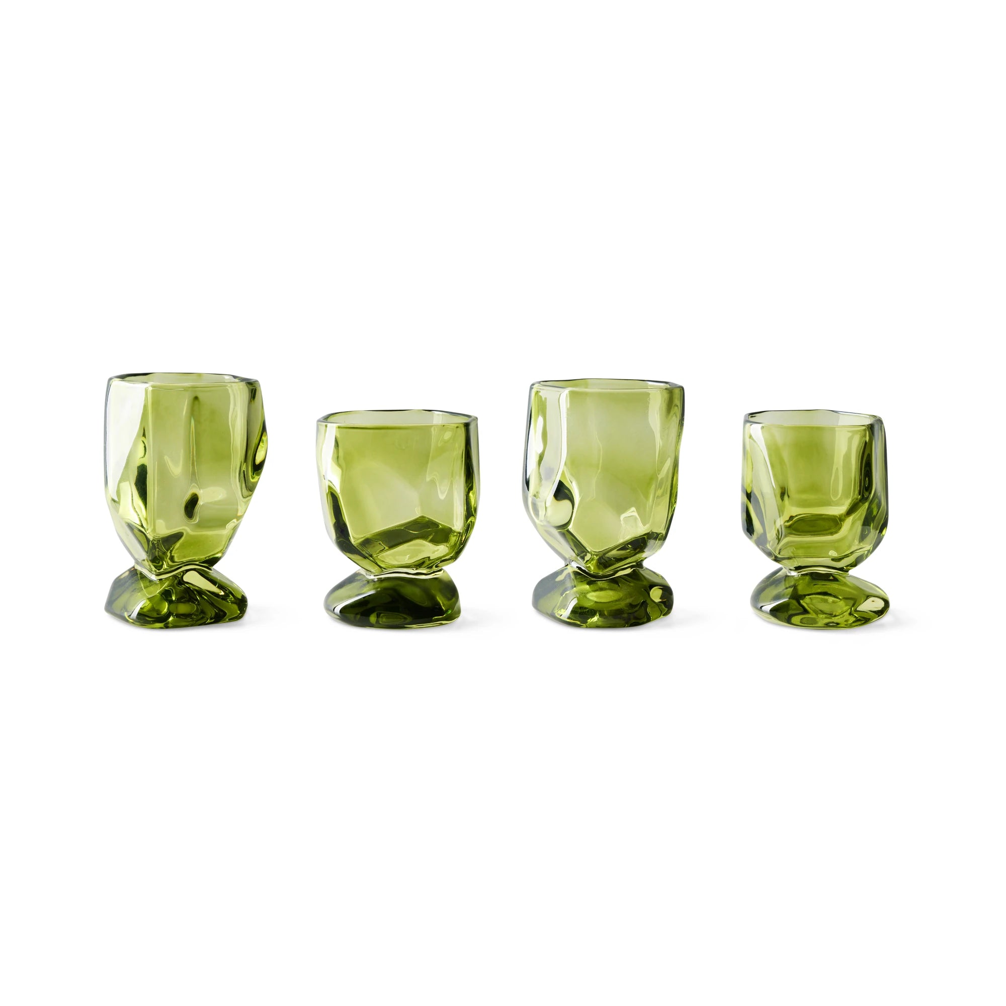 Nienke Sikkema for HKLIVING Set of 4 Glasses in Various Colourways