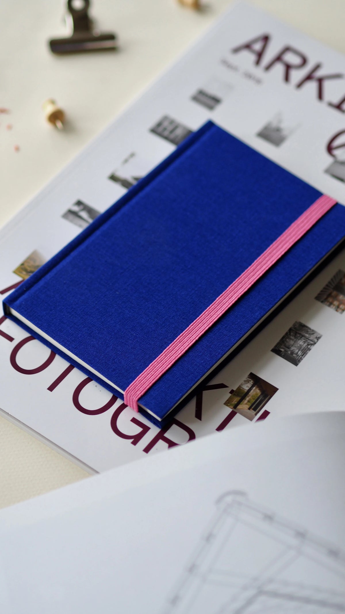 Notem Studio BEA Small Notebook with Elastic - Ruled Pages