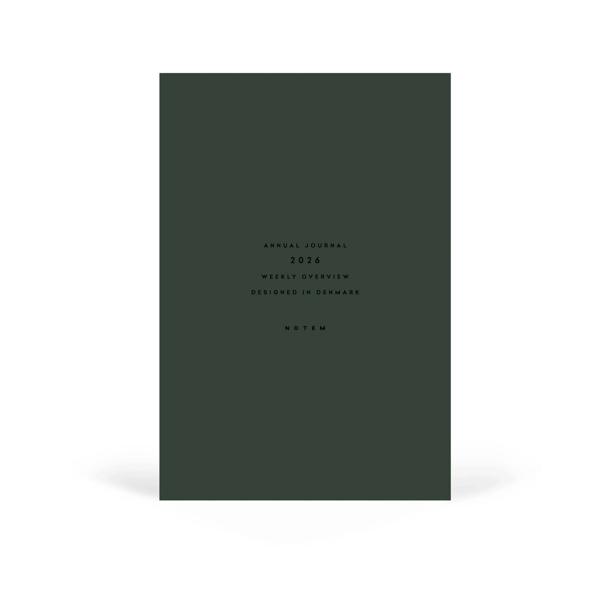 Notem Studio ALVA A5 Annual Journal 2027 - 3 Colours Available - Lifestory