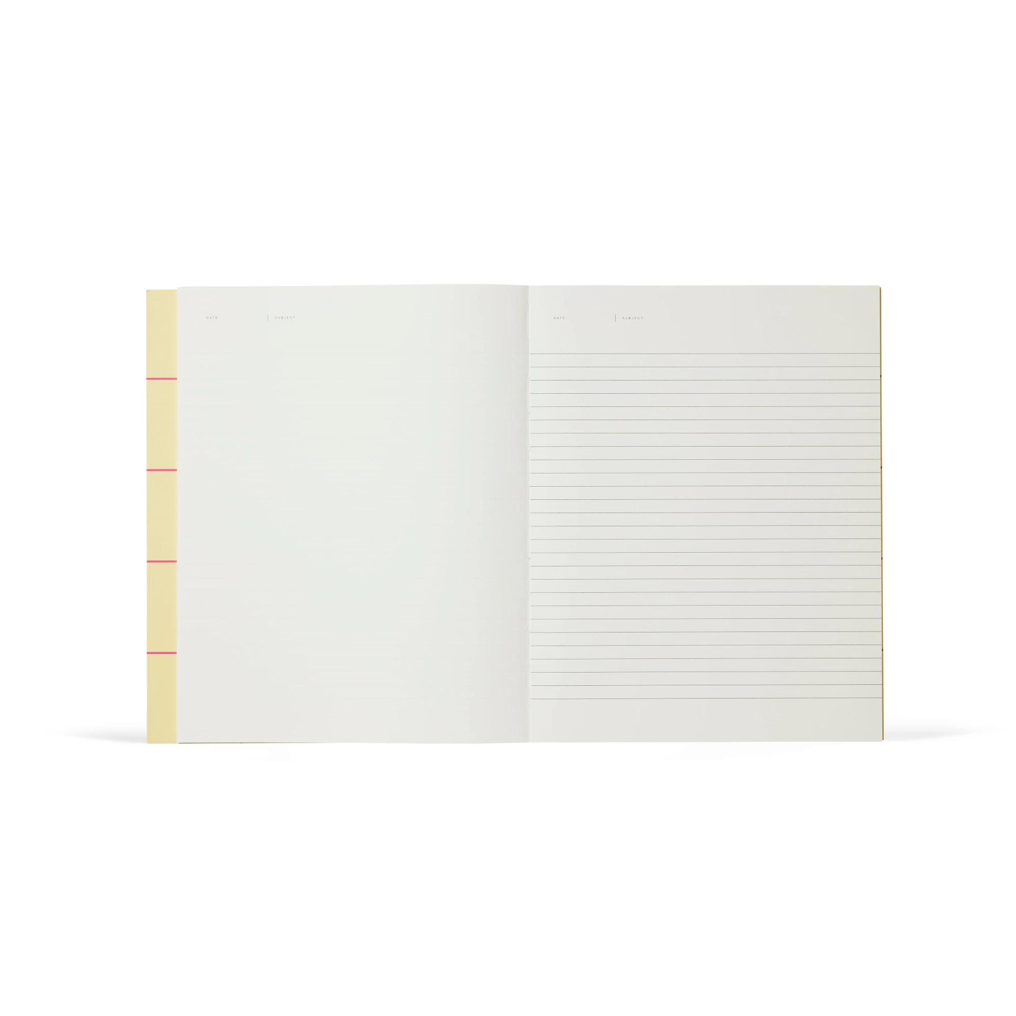 Notem Studio UMA Large Notebook - Blank + Ruled Pages - Lifestory