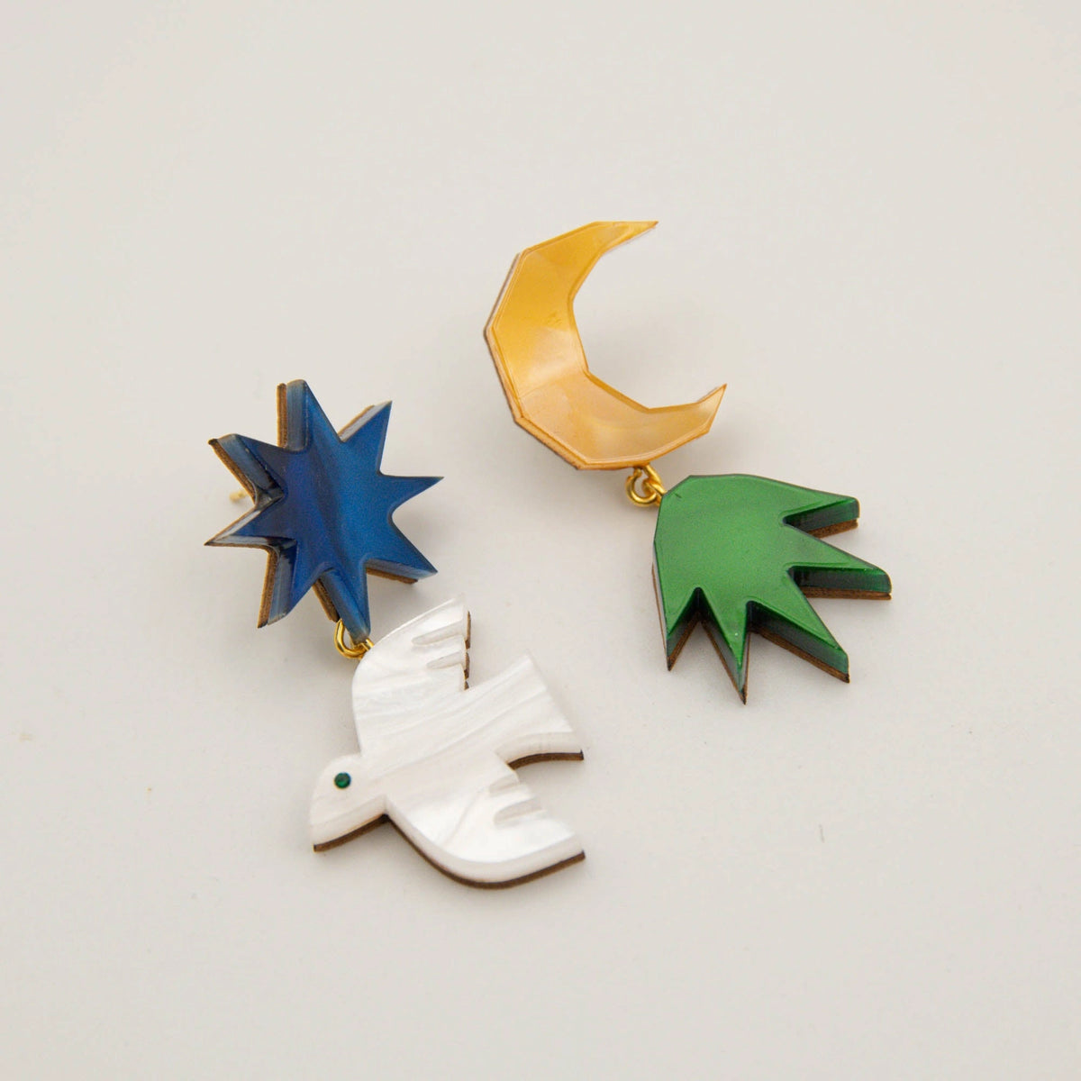Pepper You Assembled Story Drop Earrings