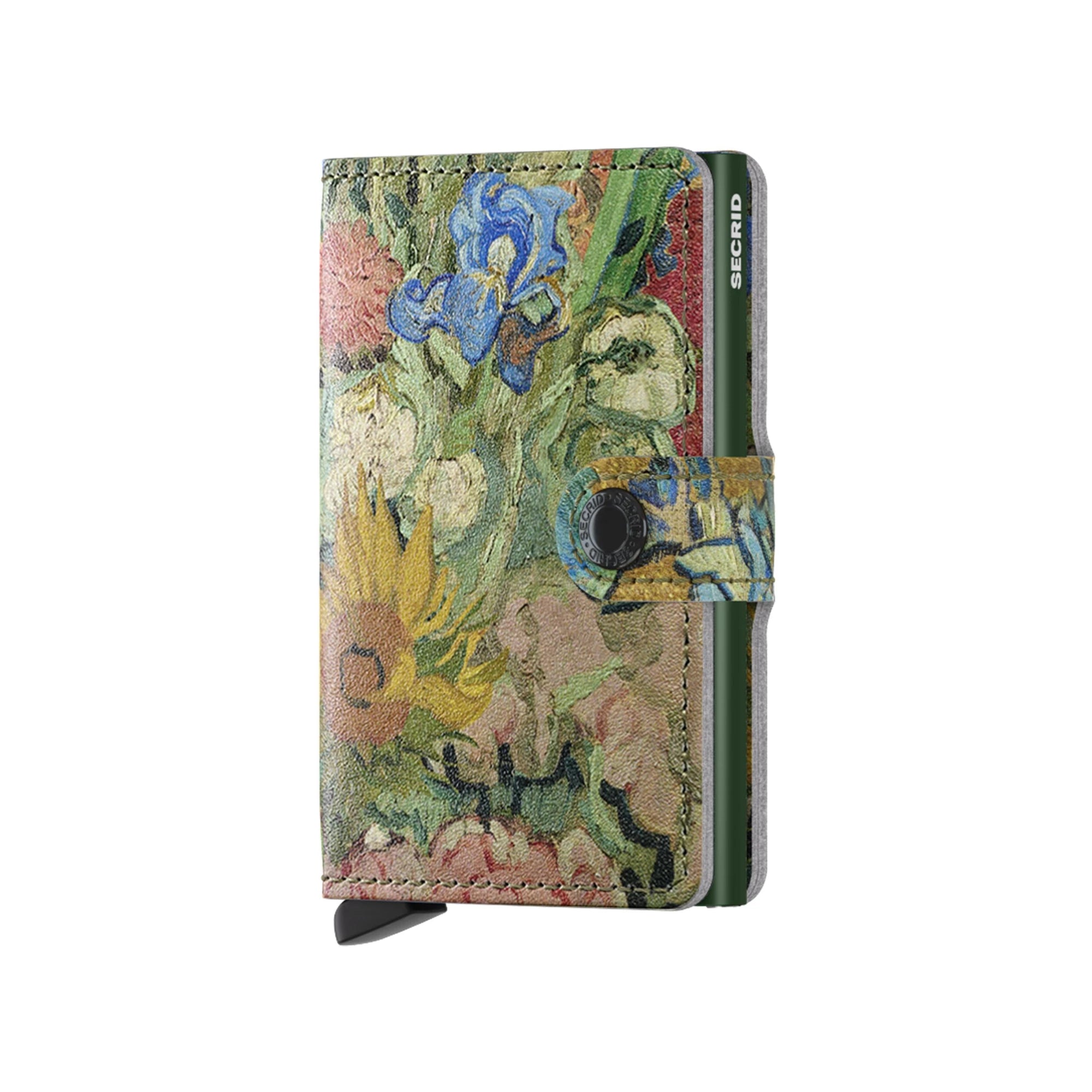 Miniwallet Art - Flowers - Van Gogh | Printed Leather | by Secrid Wallets