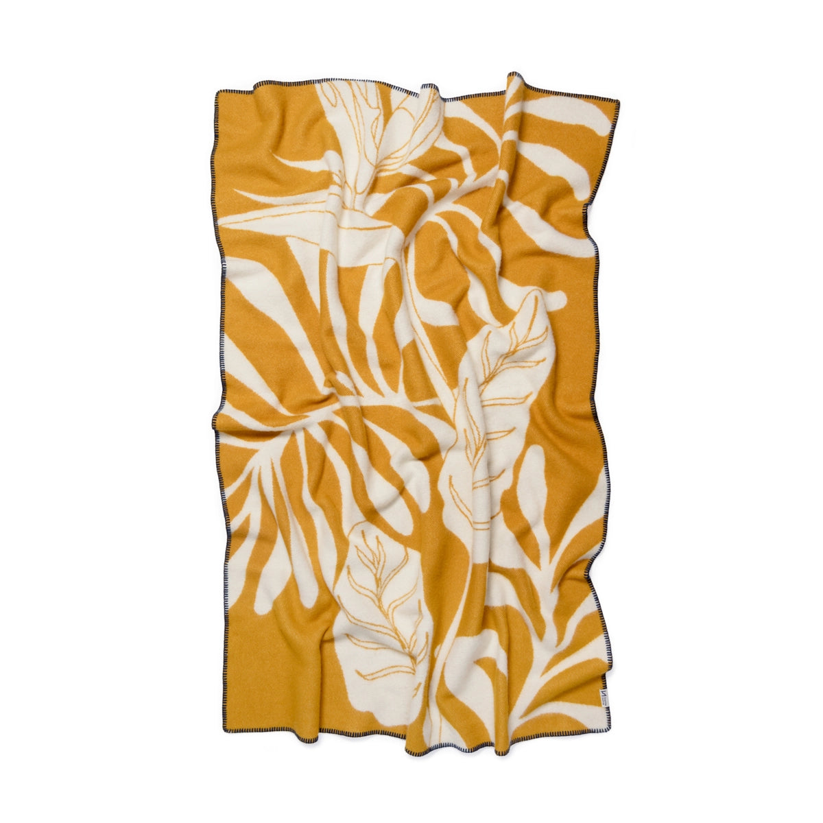 Wool 'Leaf' Blanket | Various Colours | by Sophie Home - Lifestory