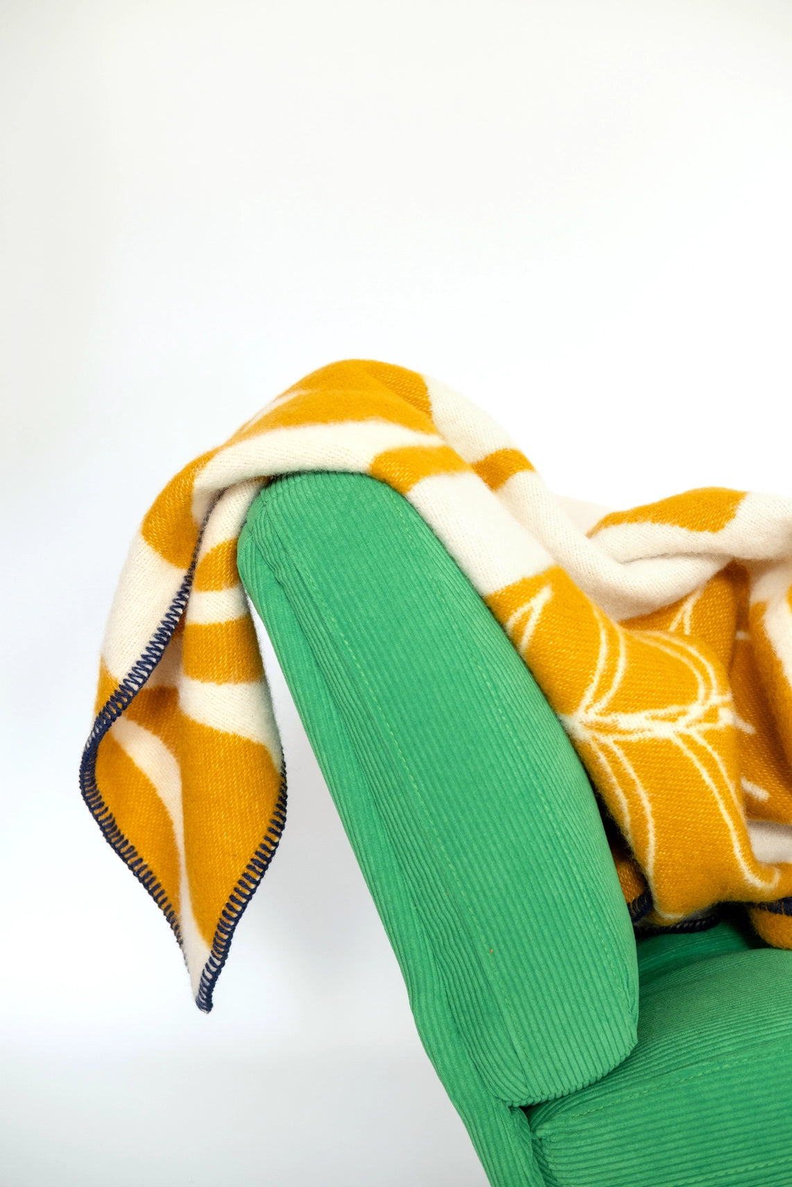 Wool 'Leaf' Blanket | Various Colours | by Sophie Home - Lifestory