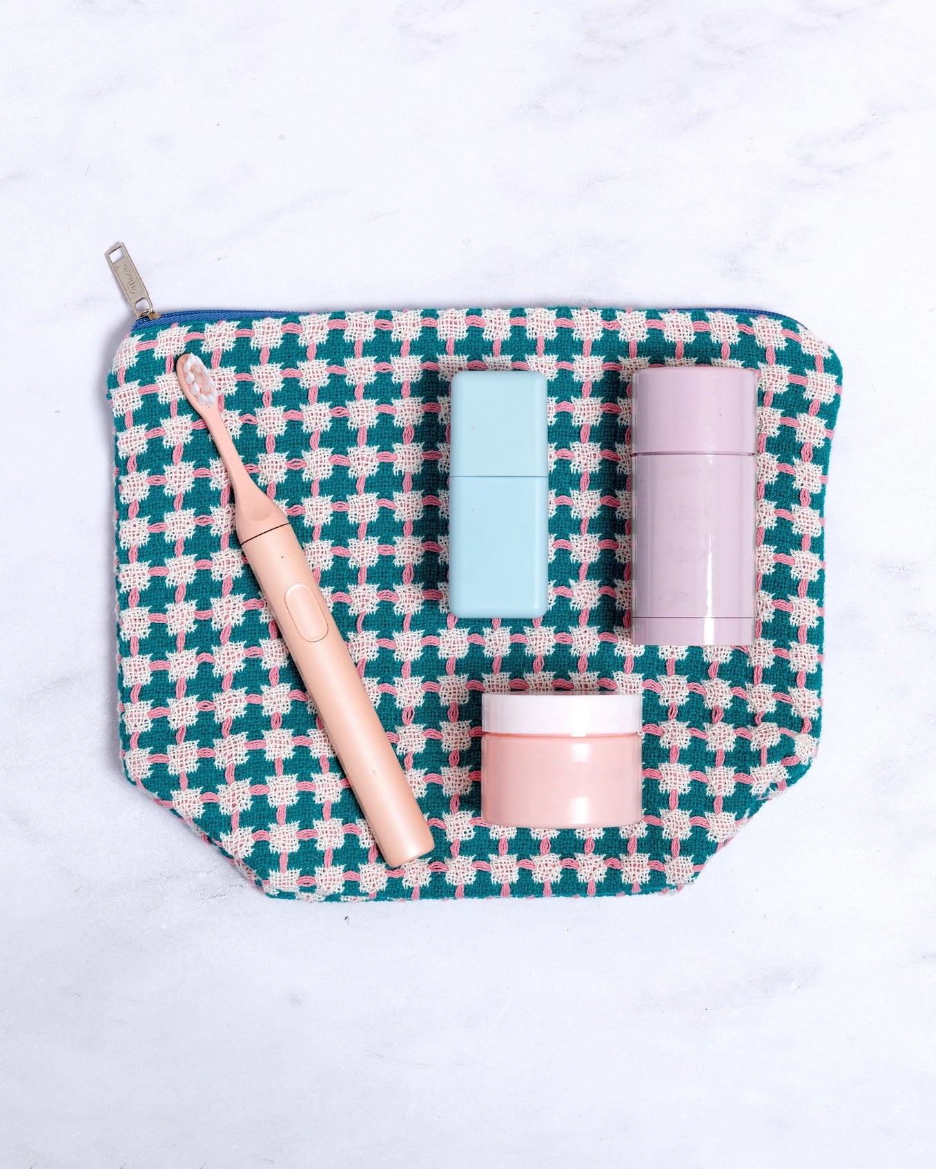 Sophie Home Recycled Cotton Wash Bag - Lifestory