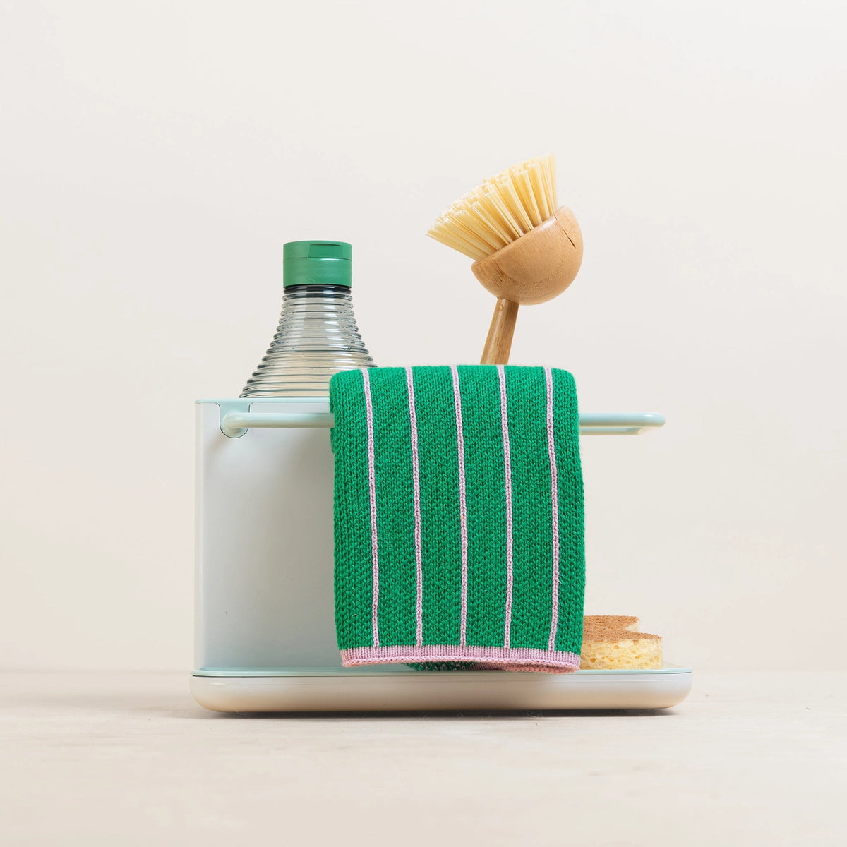 Sophie Home Reusable Cotton Striped Dish Cloths - Set of 3