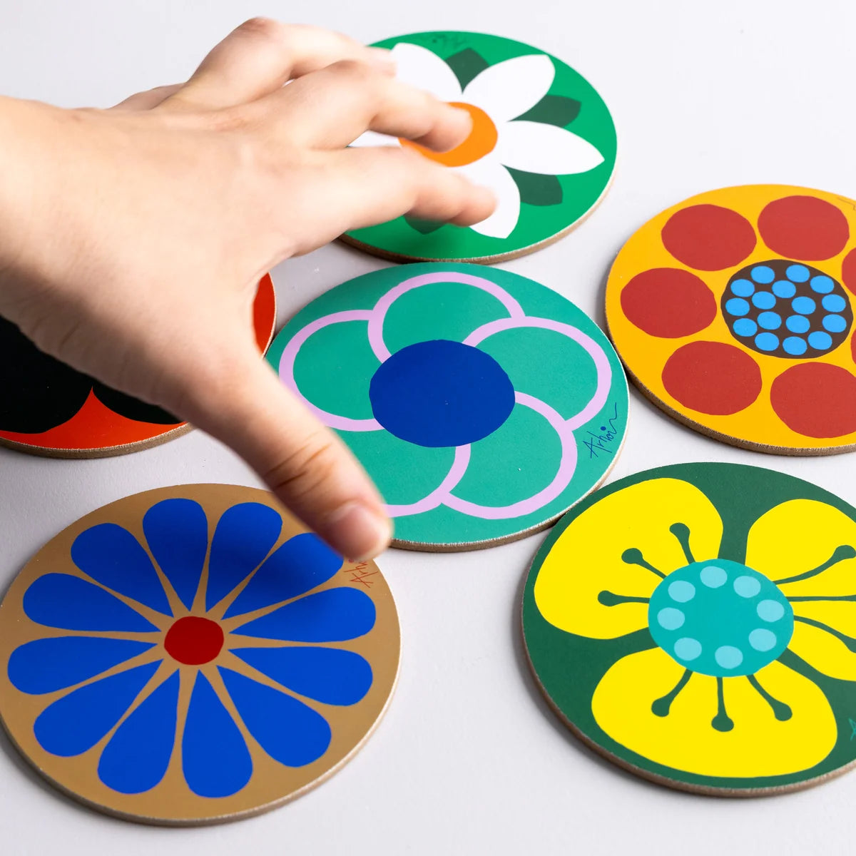 Studio Arhoj Party Coaster Set of 6 - 2 Styles