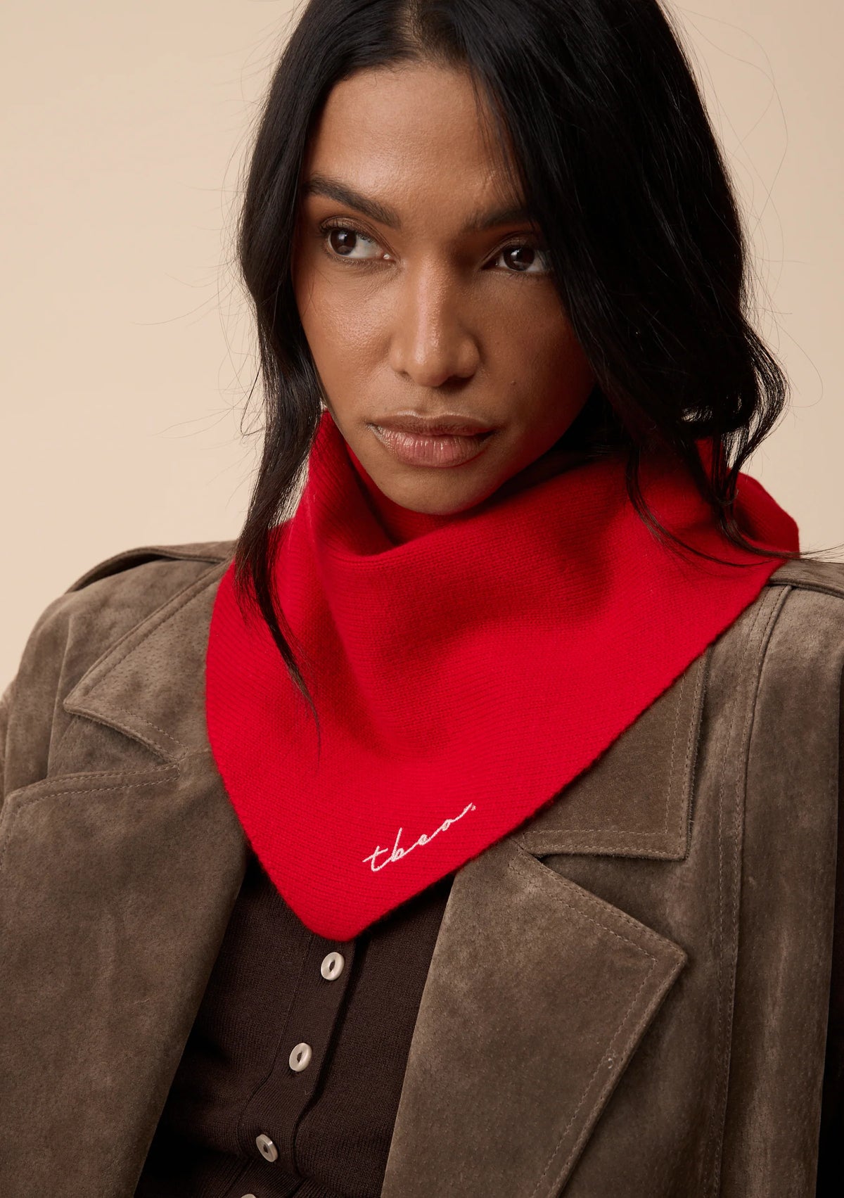 TBCo Merino Wool Triangle Scarf in Various Colours