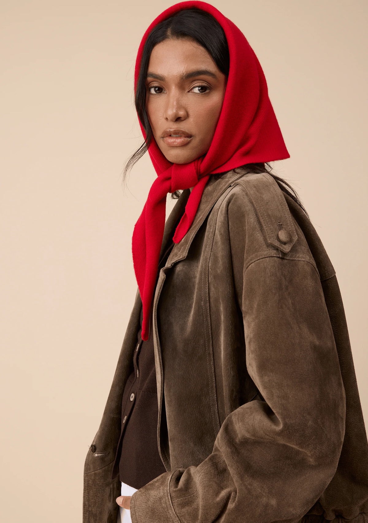 TBCo Merino Wool Triangle Scarf in Various Colours