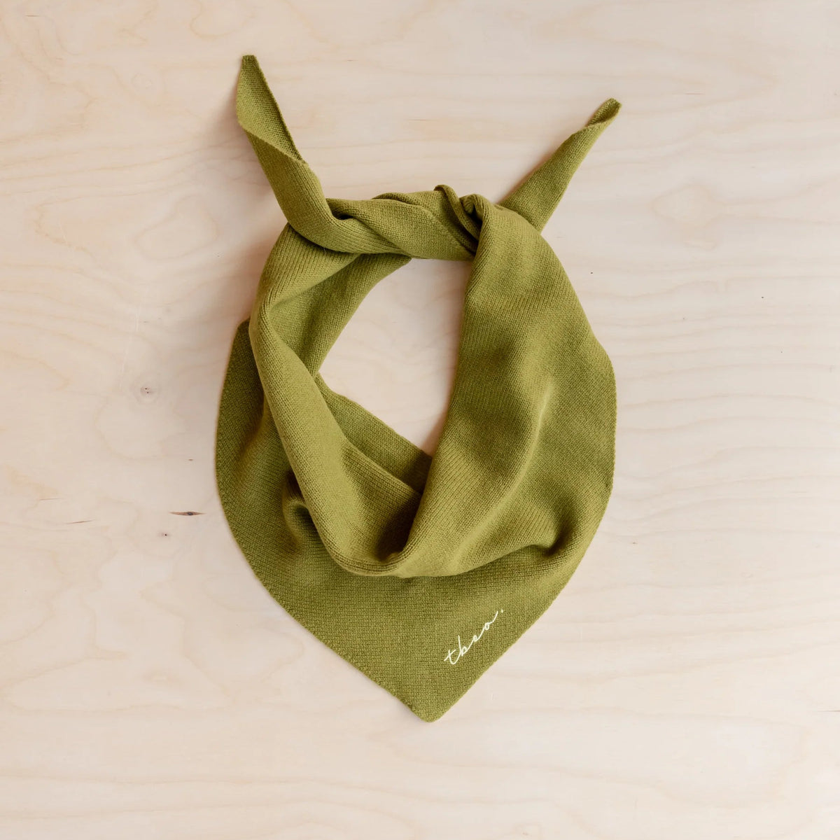 TBCo Merino Wool Triangle Scarf in Various Colours