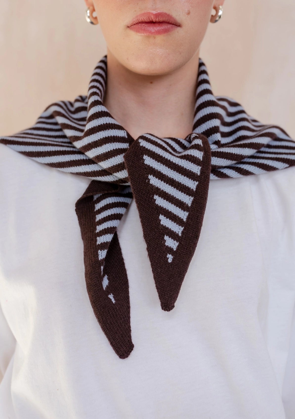 TBCo Merino Wool Triangle Scarf in Various Colours
