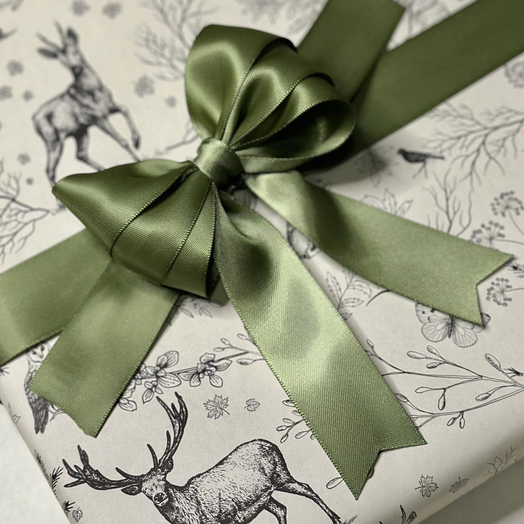Double Faced Satin Ribbon (3m x 25mm) in Various Colours - Lifestory