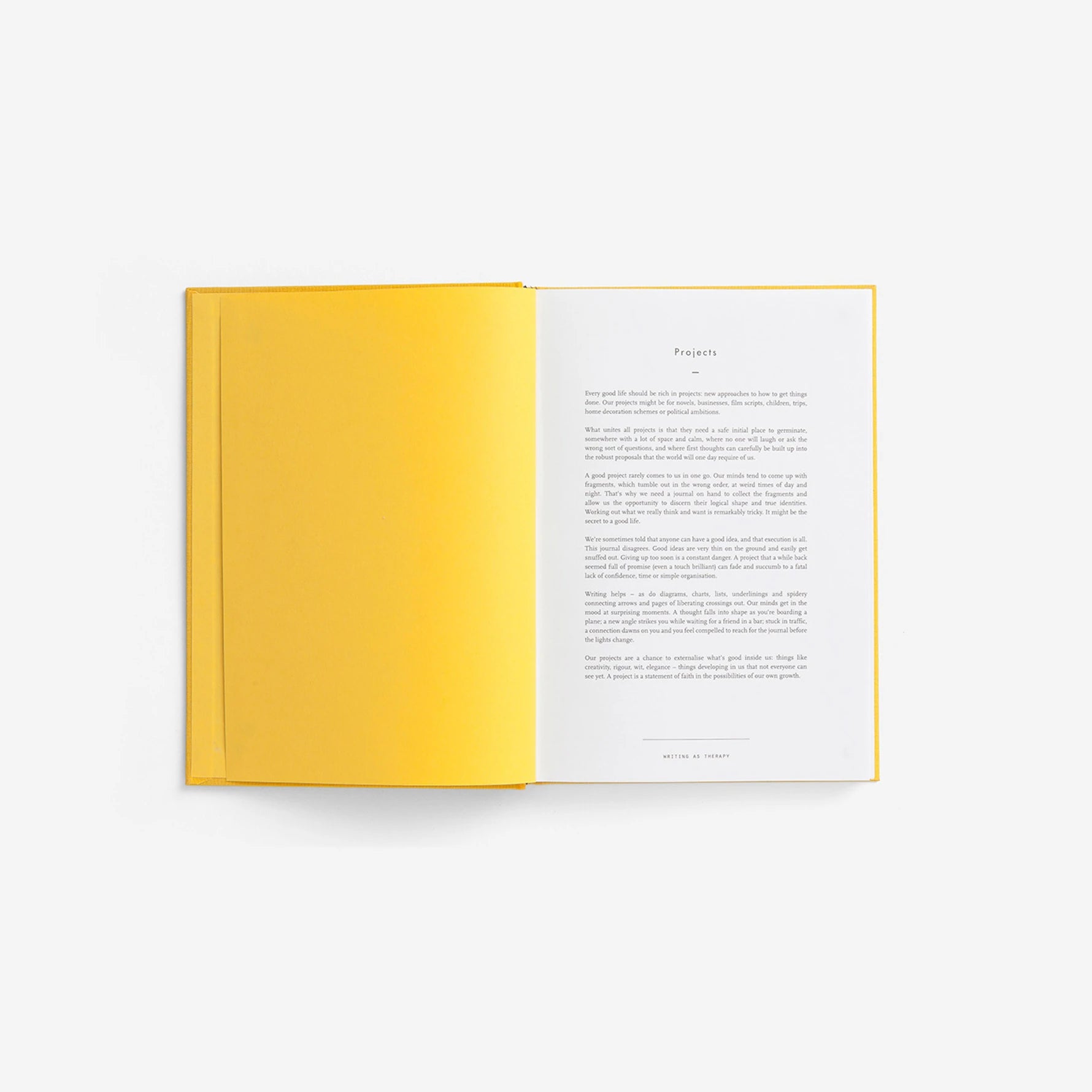Writing As Therapy Journal - Dotted Hardback A5-ish - Lifestory