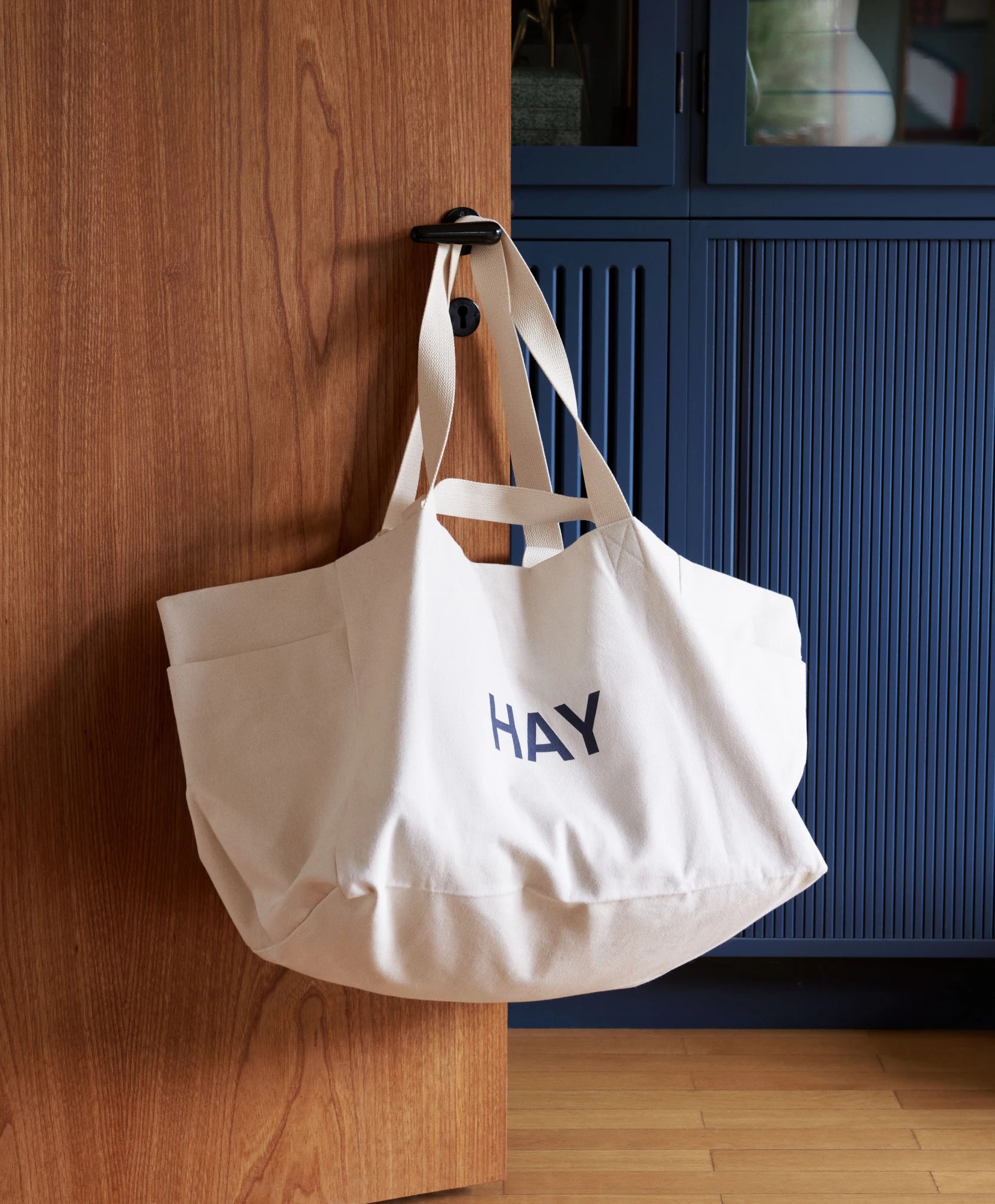 HAY Organic Cotton Weekend Bag in Natural