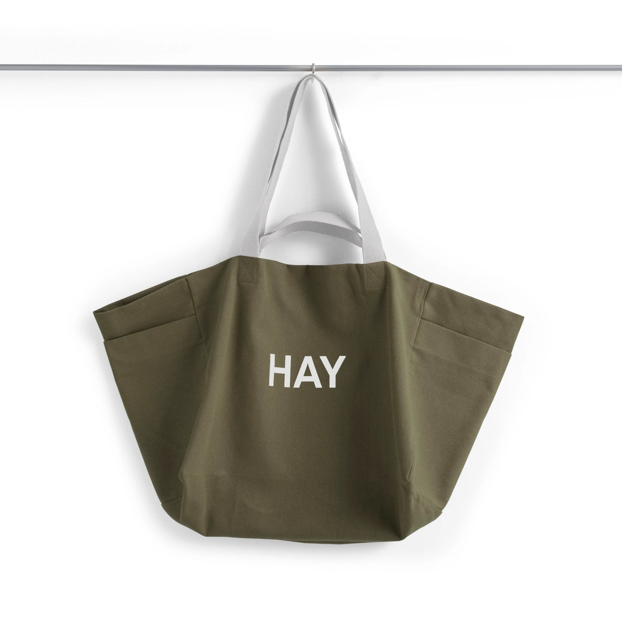 HAY Organic Cotton Weekend Bag in Olive