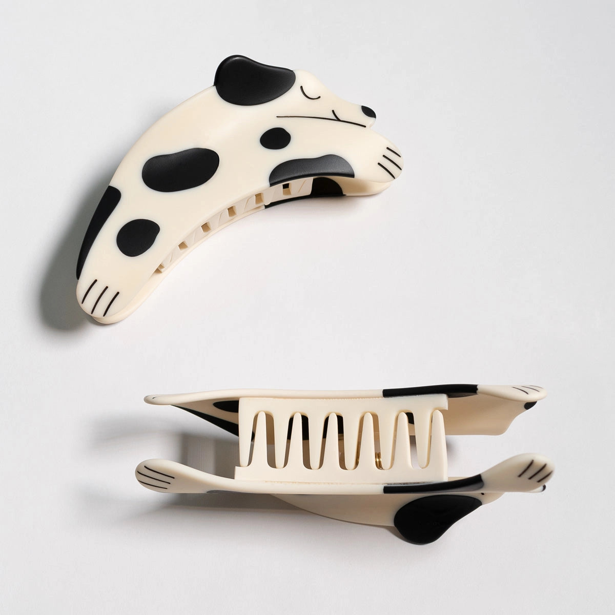 Winona Irene Puppy Dog Acetate Hair Claw in Various Colours - Lifestory