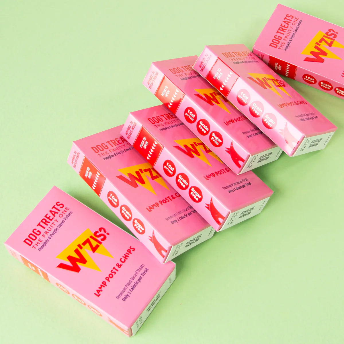 W'zis Plant Based Dog Grab & Go Treat Boxes - 3 Flavours - Lifestory
