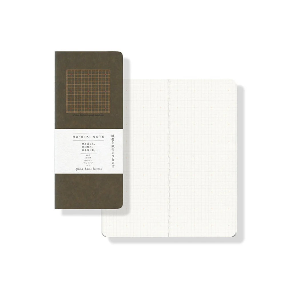 Yamamoto Paper RO-BIKI NOTE Slim Notebook - Various Formats - Lifestory