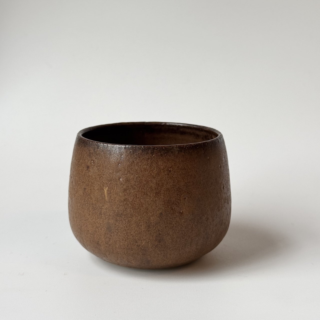 Latte Cup in Bark Glaze by Blanc Ceramics