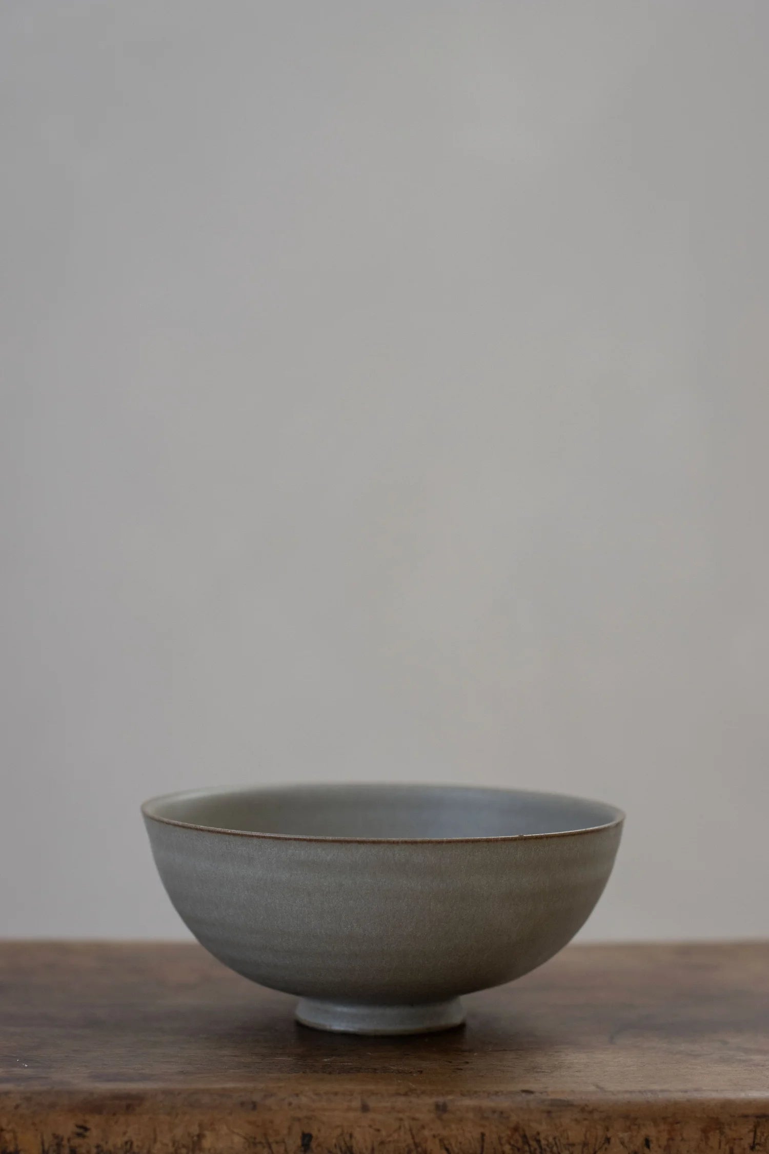 Small Footed Bowl | Feather Grey | by Borja Moronta